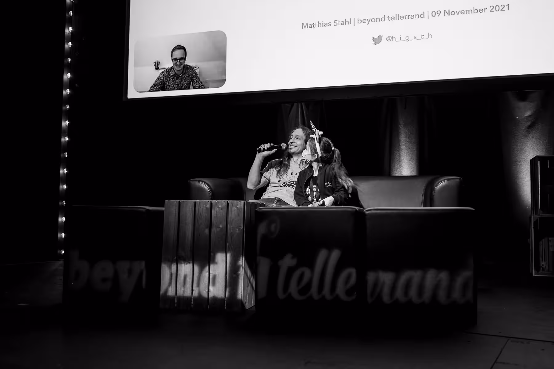 Photo of Matthias Stahl taken at beyond tellerrand in Düsseldorf 2021 by Florian Ziegler