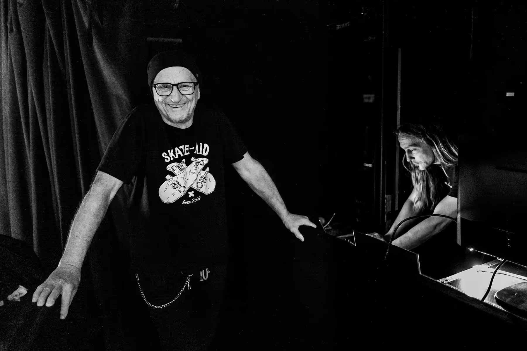 Photo of Titus Dittmann taken at beyond tellerrand in Düsseldorf 2021 by Florian Ziegler