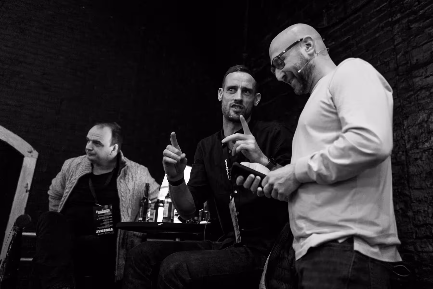 Photo of Jeff Greenspan taken at beyond tellerrand in Düsseldorf 2021 by Florian Ziegler