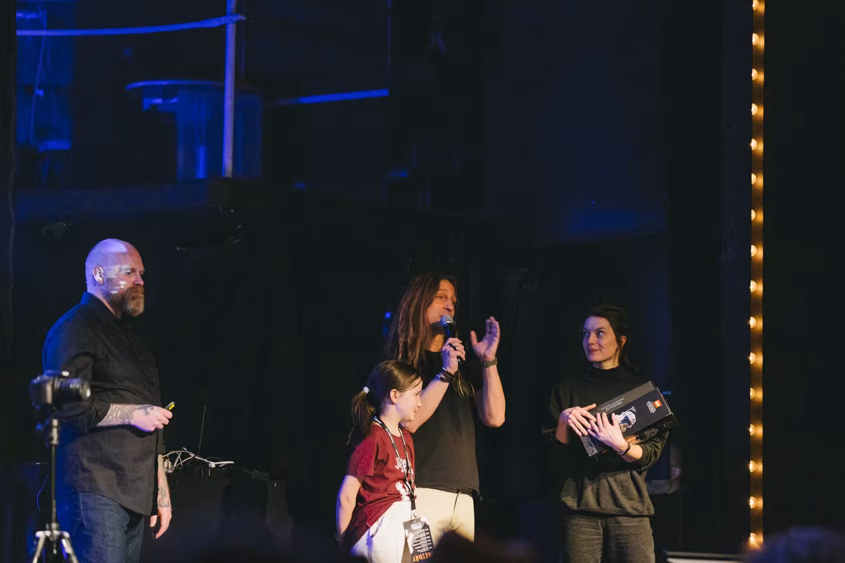 Photo of Hugh Elliott taken at beyond tellerrand in Berlin 2023 by Celine Al-Mosawi