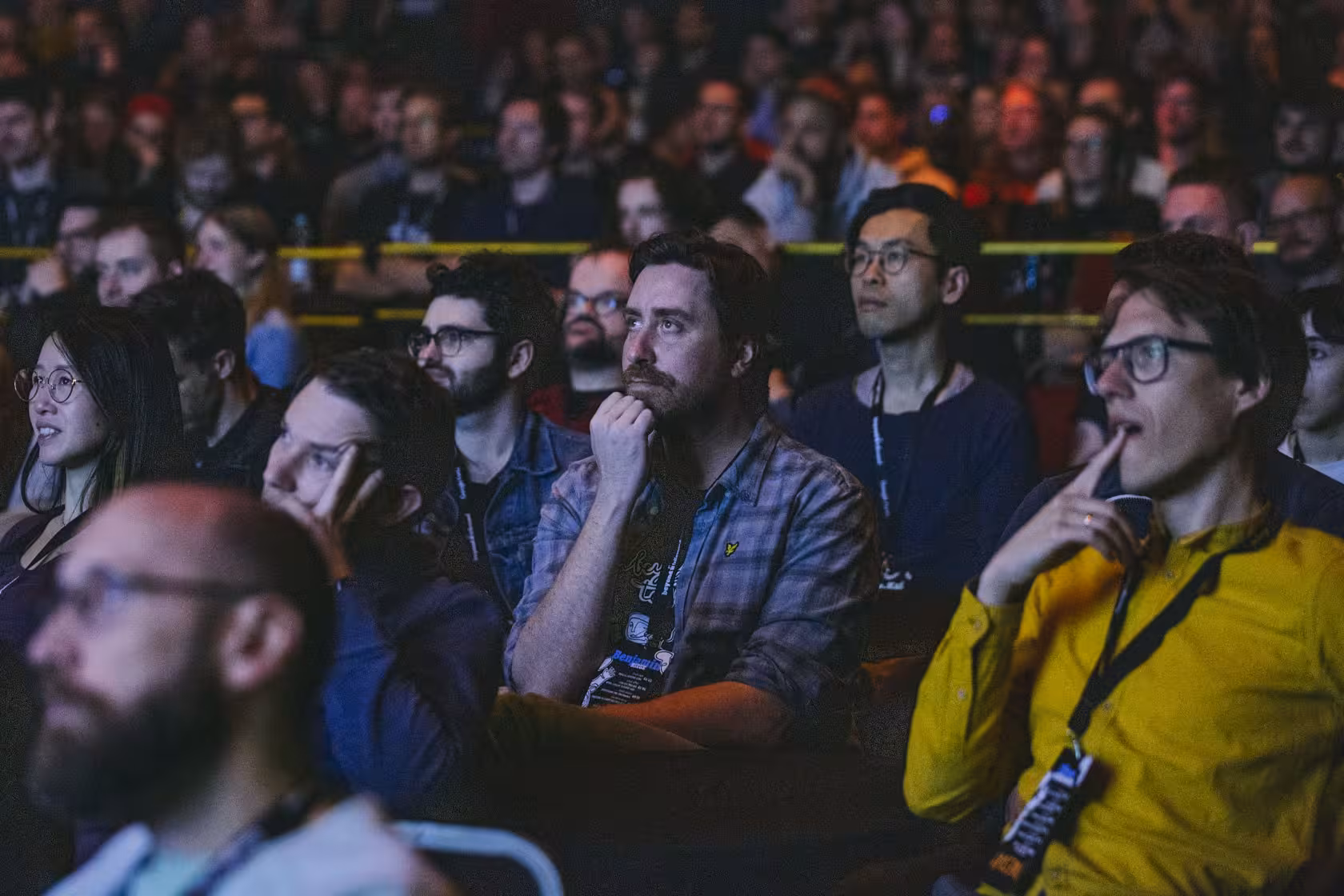 Photo of Oliver Schöndorfer taken at beyond tellerrand in Berlin 2023 by Celine Al-Mosawi