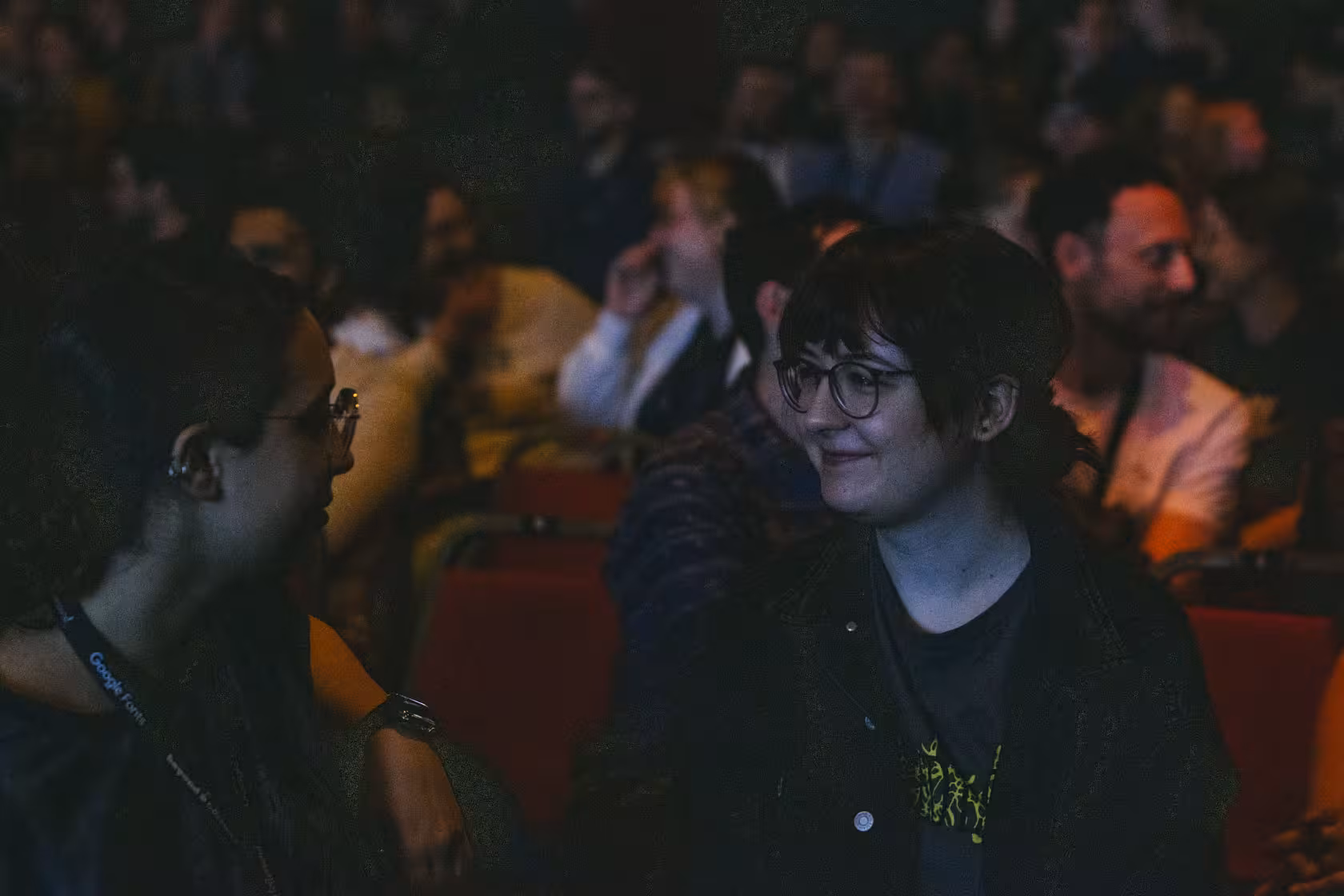 Photo taken at beyond tellerrand in Berlin 2023 by Celine Al-Mosawi