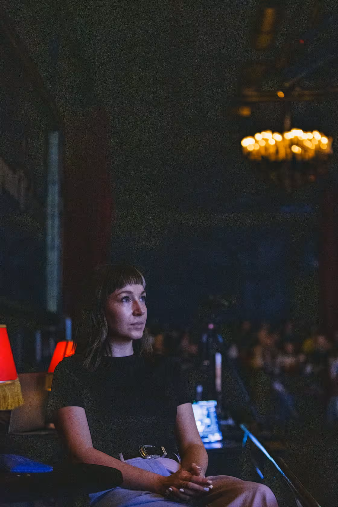 Photo of Cassie Evans taken at beyond tellerrand in Berlin 2023 by Celine Al-Mosawi