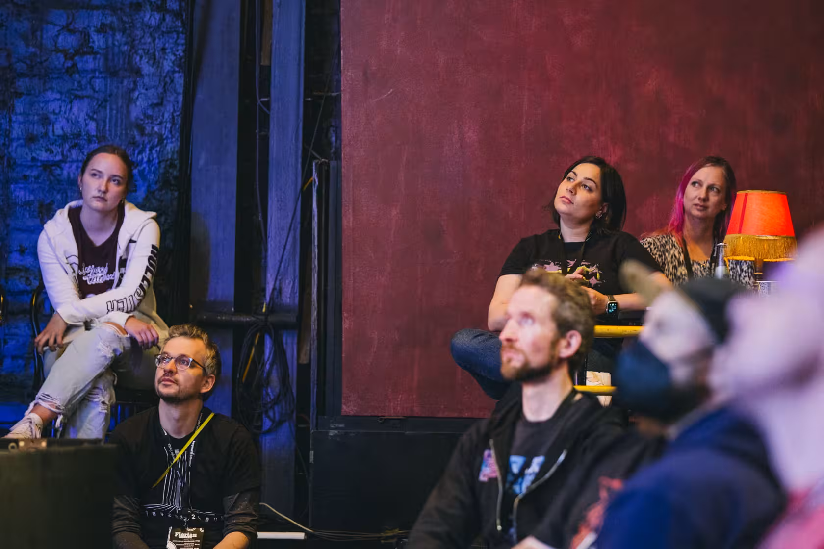 Photo of Sophie Koonin taken at beyond tellerrand in Berlin 2023 by Celine Al-Mosawi