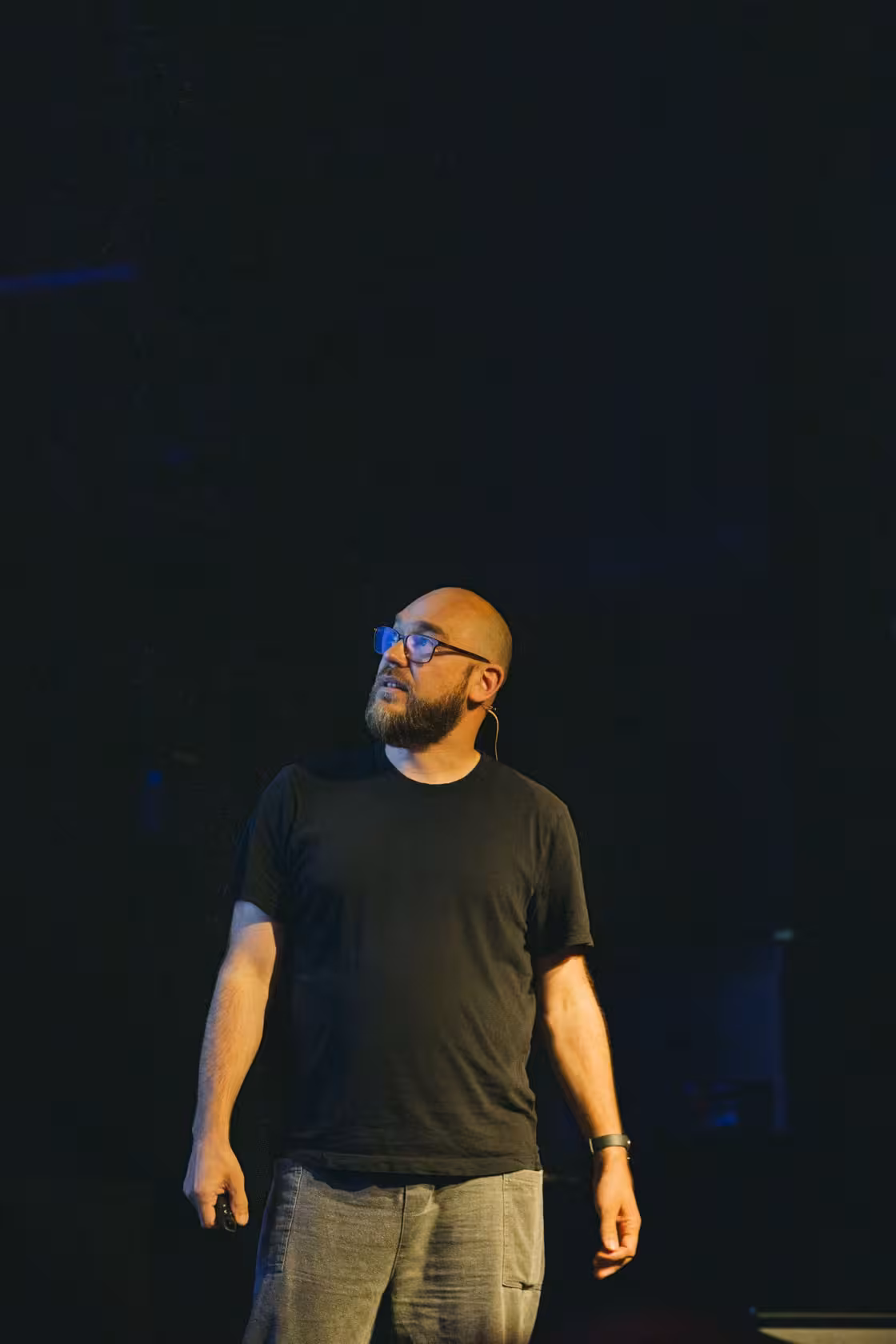 Photo of Tobias Kunisch taken at beyond tellerrand in Berlin 2023 by Celine Al-Mosawi