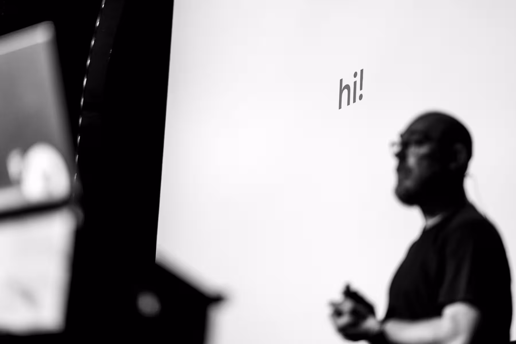 Photo of Tobias Kunisch taken at beyond tellerrand in Düsseldorf 2023 by Florian Ziegler