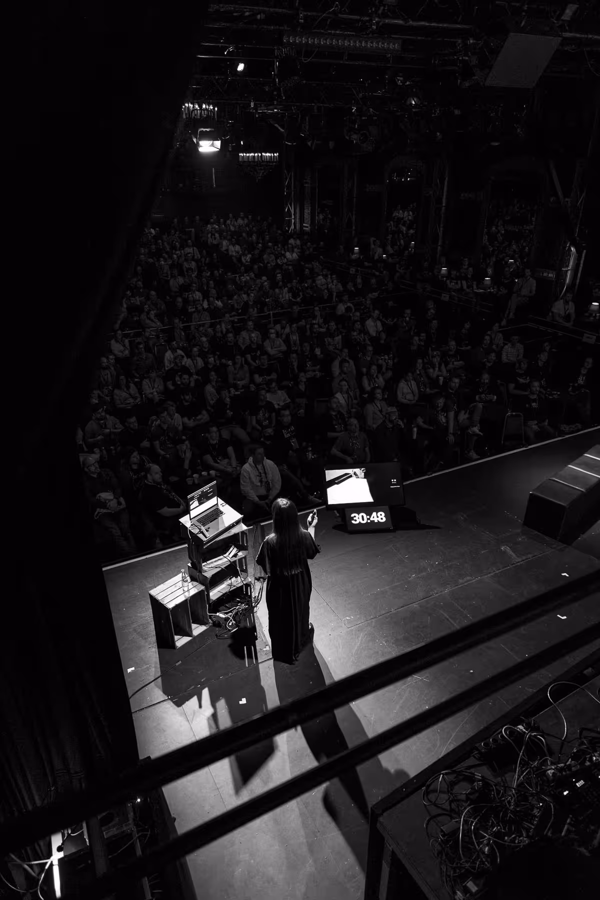 Photo of Aoi Yamaguchi taken at beyond tellerrand in Düsseldorf 2023 by Florian Ziegler