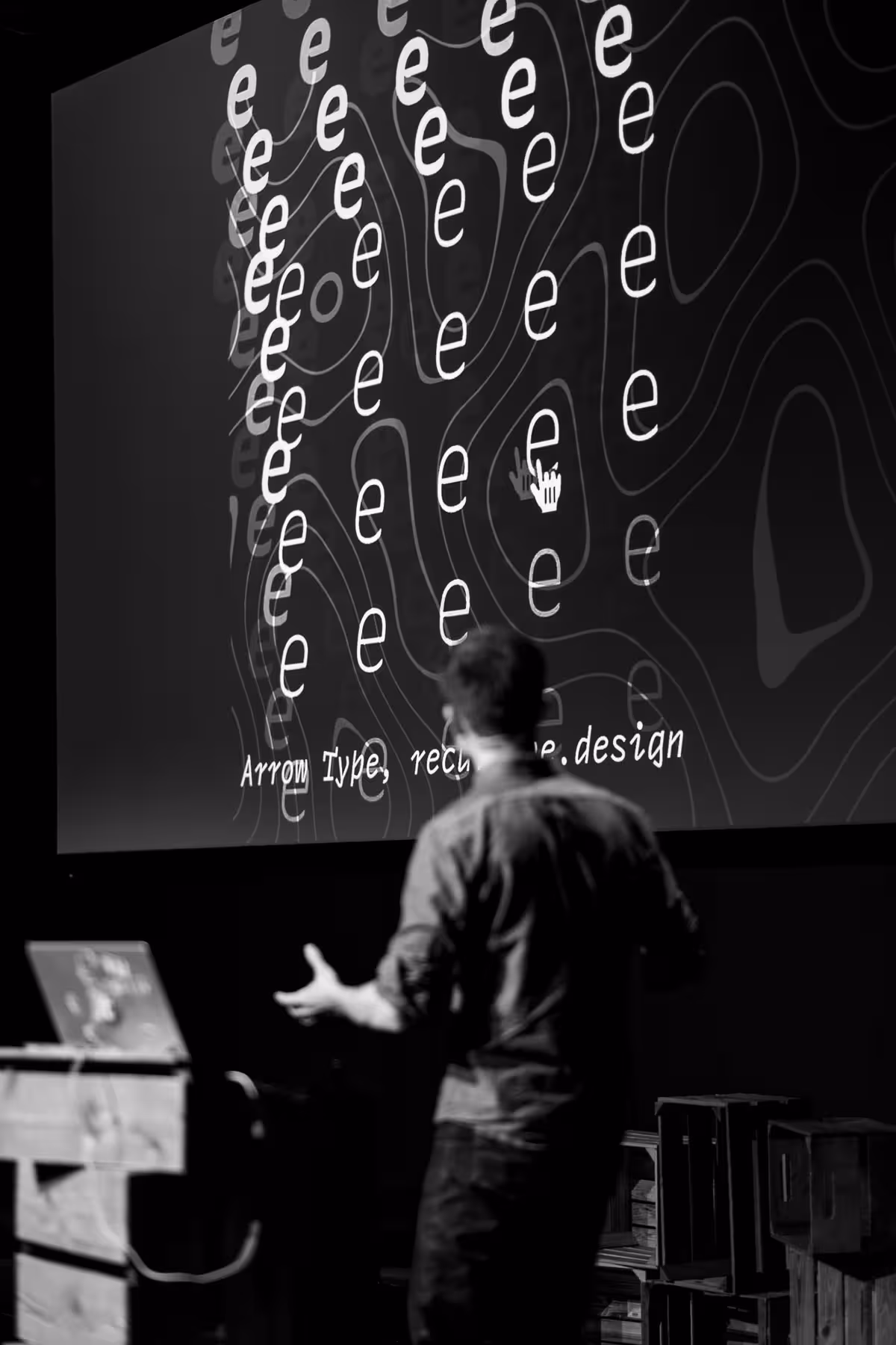 Photo of Scott Kellum taken at beyond tellerrand in Düsseldorf 2023 by Florian Ziegler