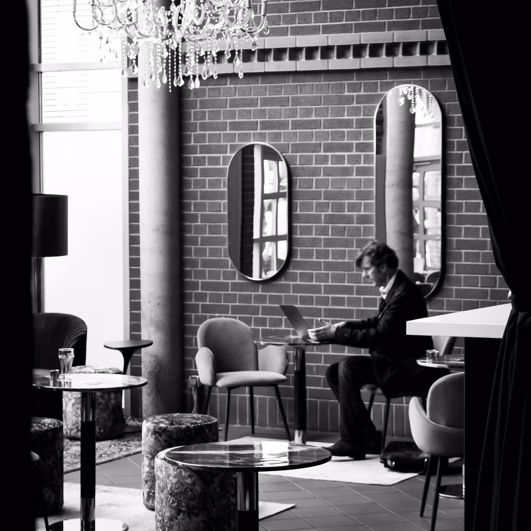 Photo of Stefan Sagmeister taken at beyond tellerrand in Düsseldorf 2023 by Bart van Kersavond