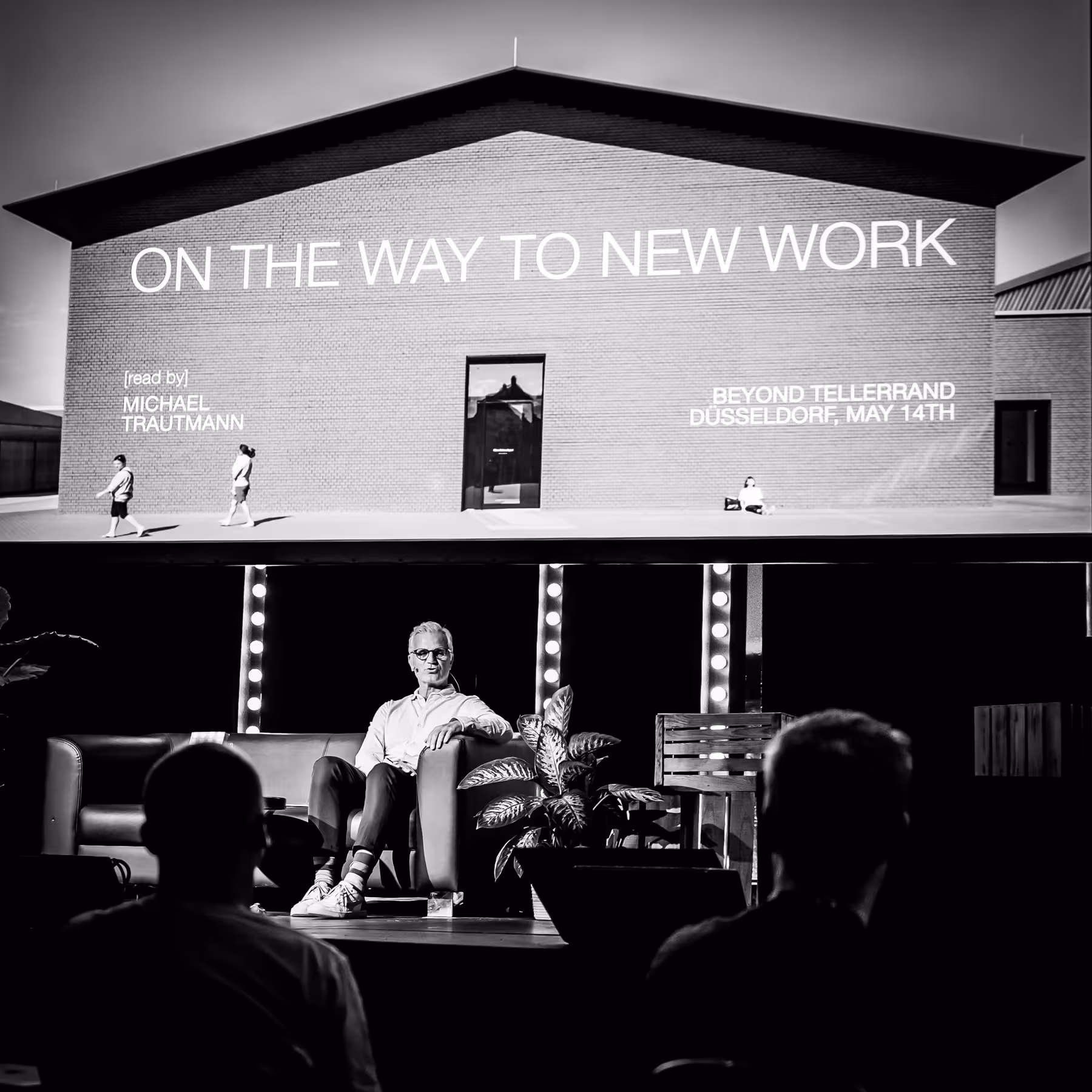 Photo of Michael Trautmann taken at beyond tellerrand in Düsseldorf 2023 by Bart van Kersavond