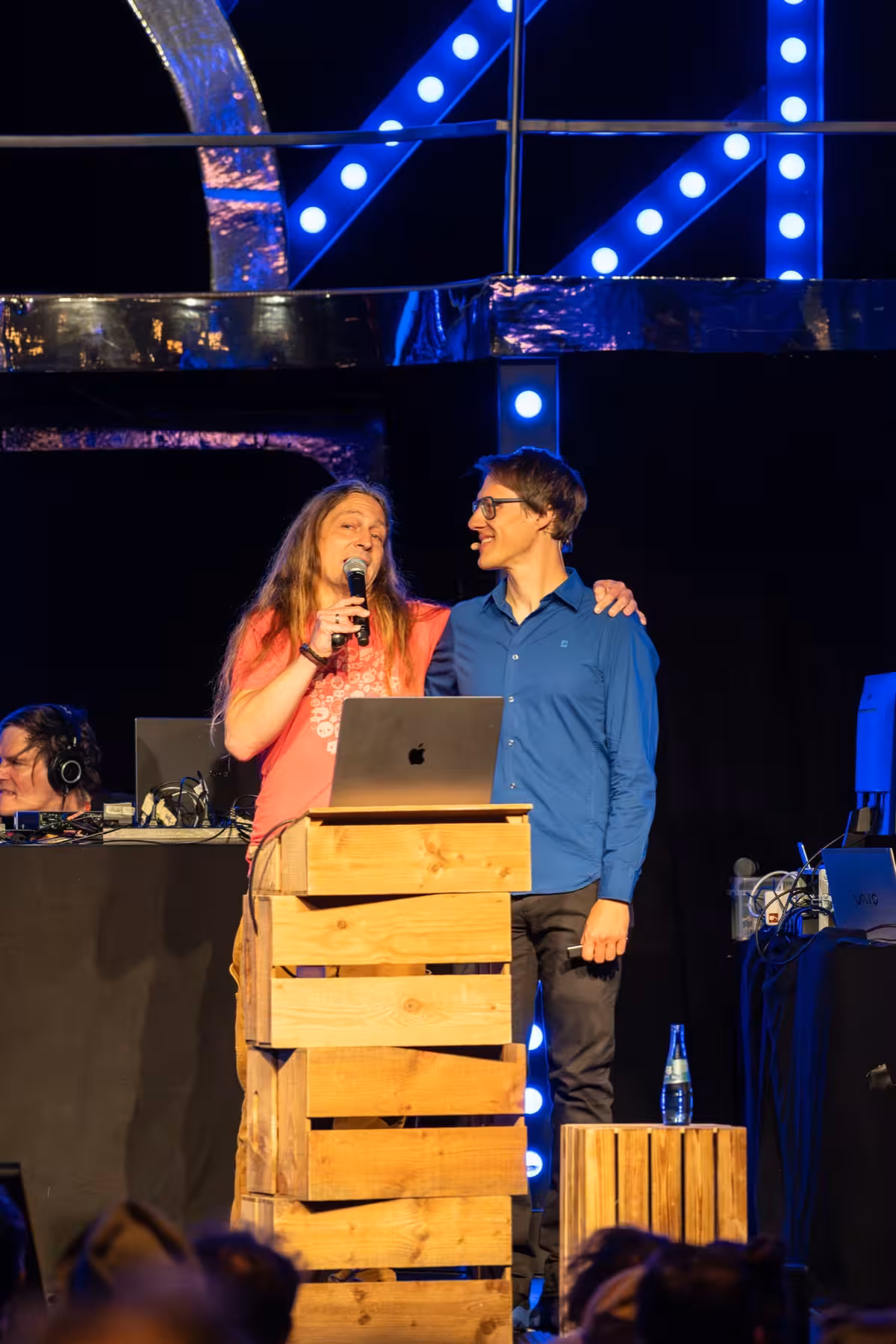 Photo of Oliver Schöndorfer taken at beyond tellerrand in Düsseldorf 2023 by Udo Fritsch