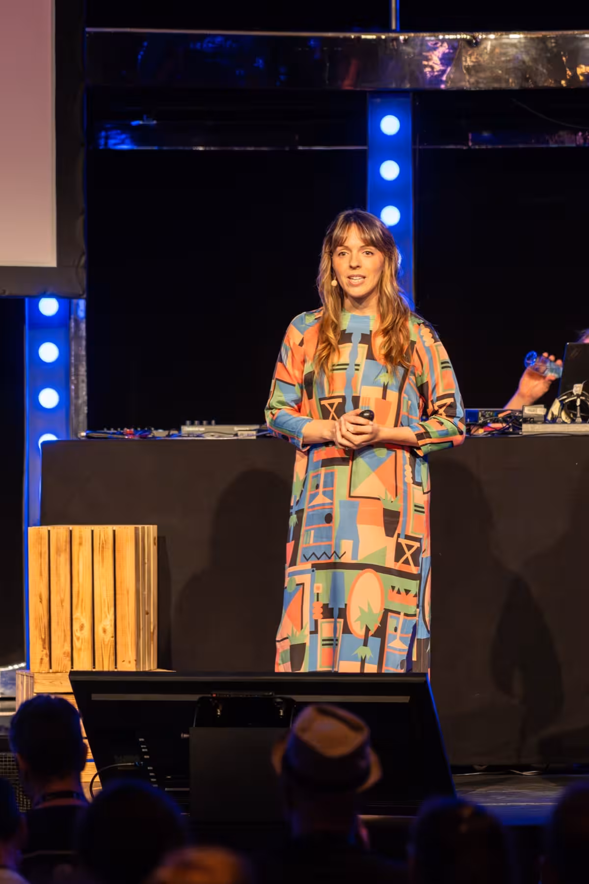 Photo of Sophie Tahran taken at beyond tellerrand in Düsseldorf 2023 by Udo Fritsch