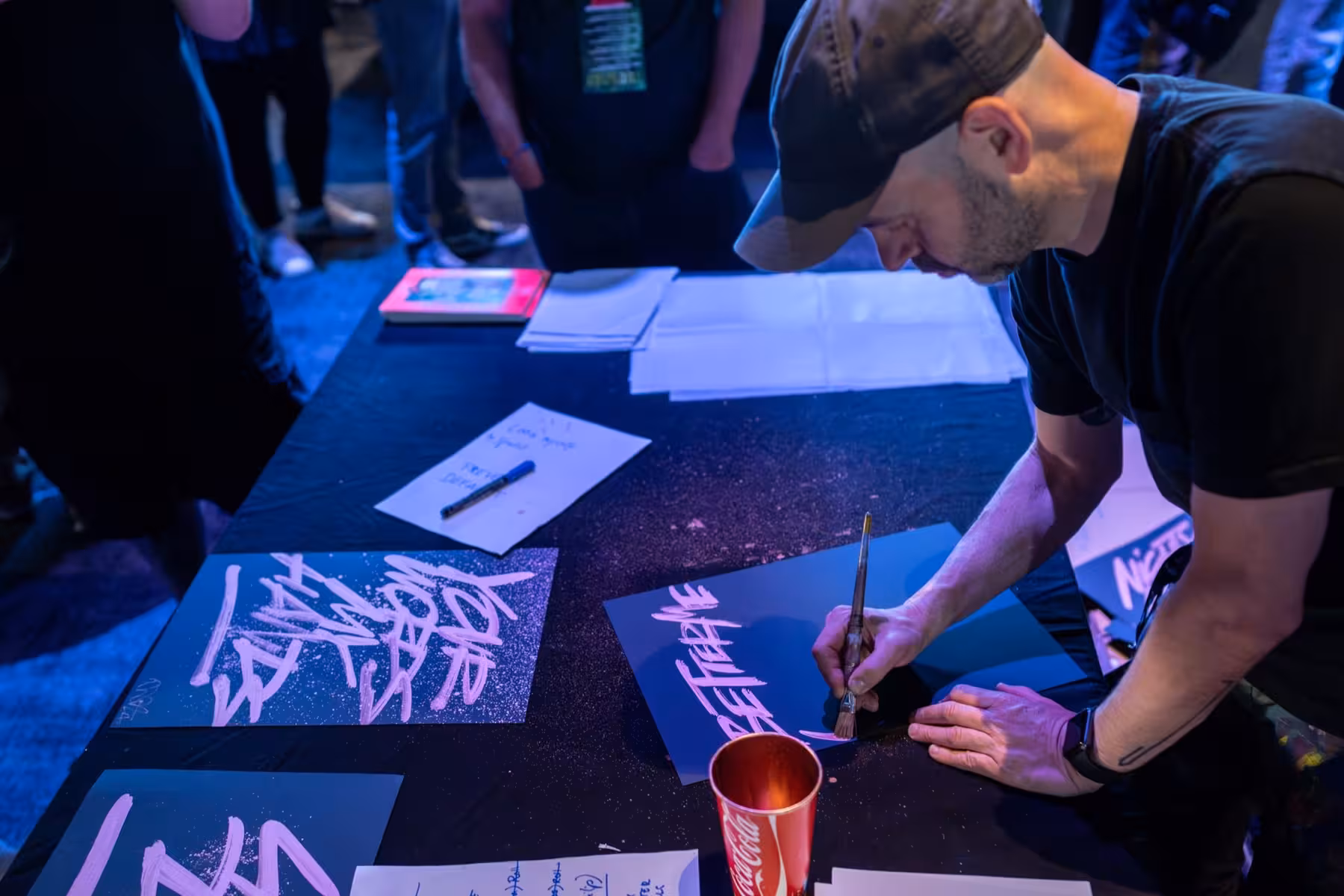 Photo of Rob Draper taken at beyond tellerrand in Düsseldorf 2023 by Udo Fritsch