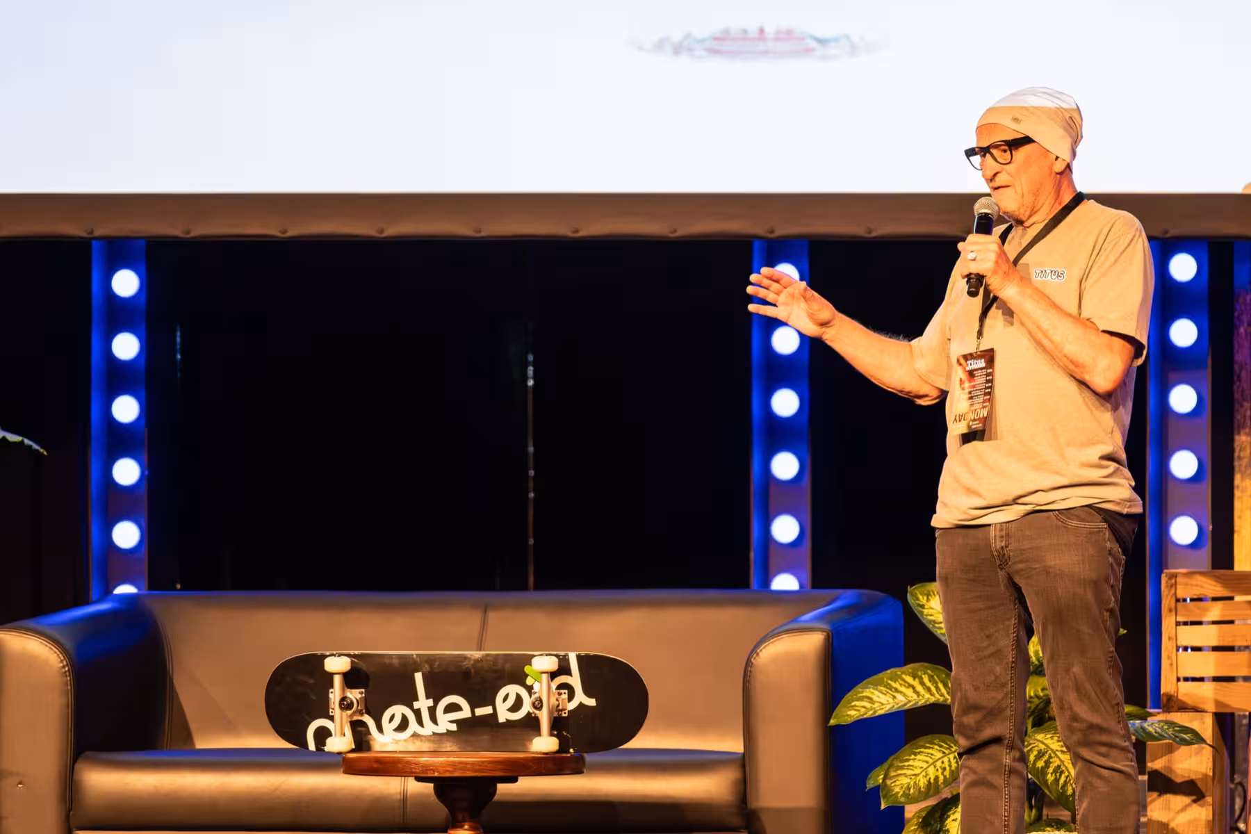 Photo of Titus Dittmann taken at beyond tellerrand in Düsseldorf 2023 by Udo Fritsch