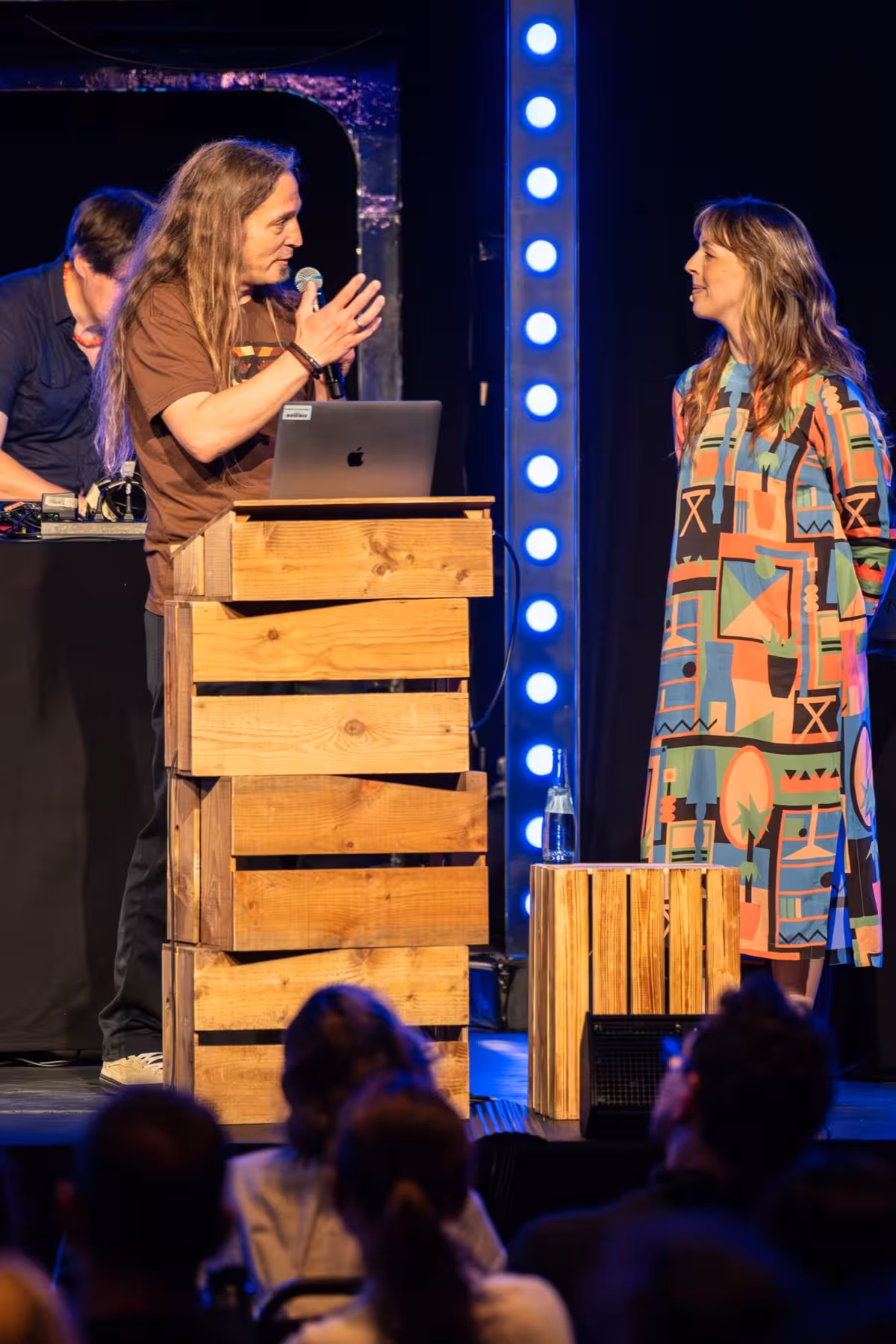 Photo of Sophie Tahran taken at beyond tellerrand in Düsseldorf 2023 by Udo Fritsch