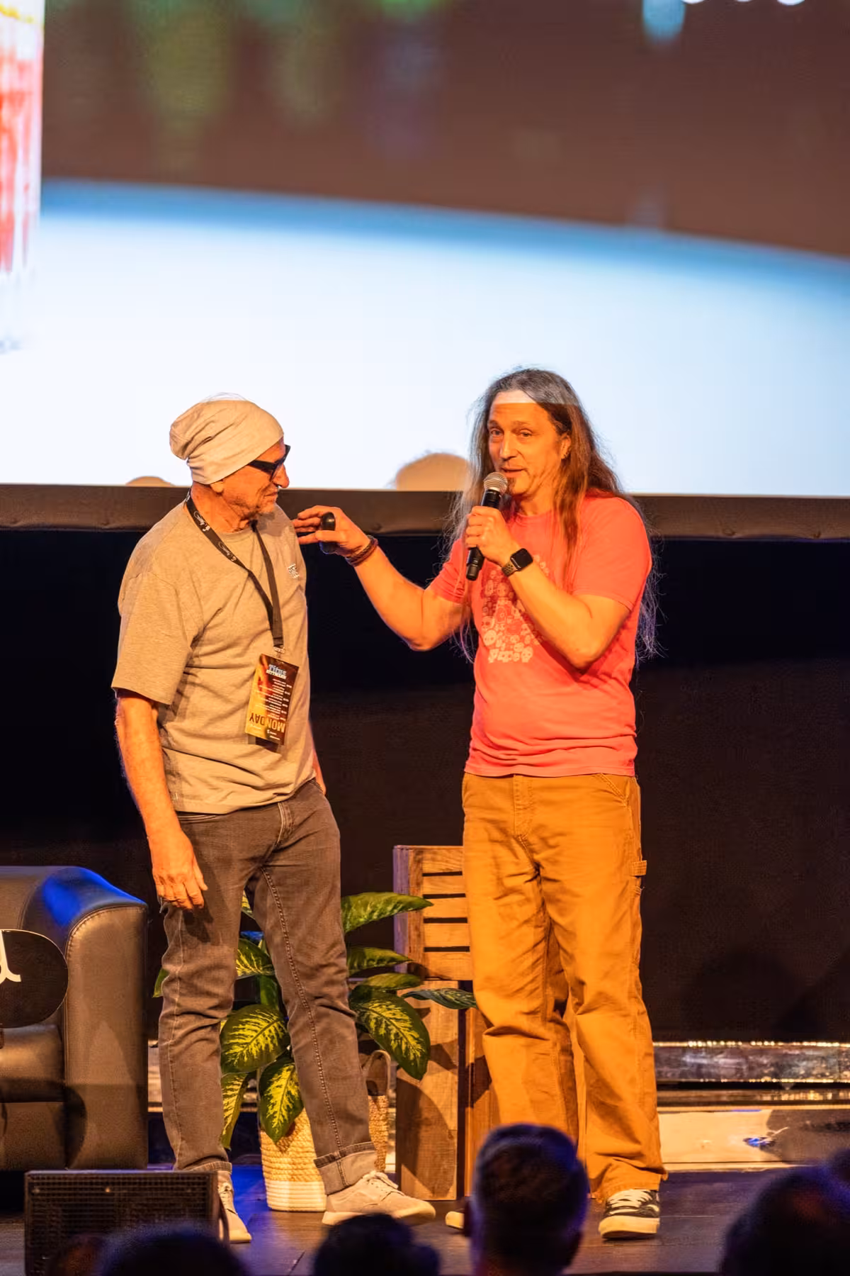 Photo of Titus Dittmann taken at beyond tellerrand in Düsseldorf 2023 by Udo Fritsch