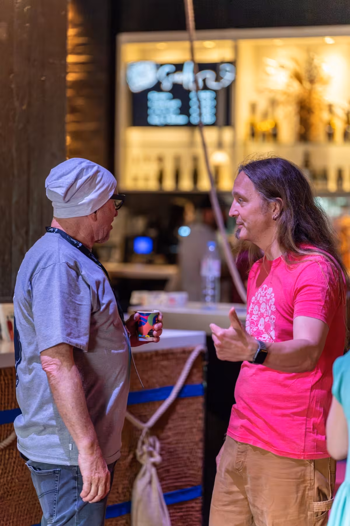 Photo of Titus Dittmann taken at beyond tellerrand in Düsseldorf 2023 by Udo Fritsch