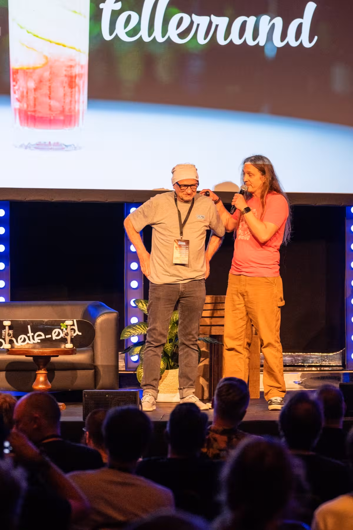 Photo of Titus Dittmann taken at beyond tellerrand in Düsseldorf 2023 by Udo Fritsch