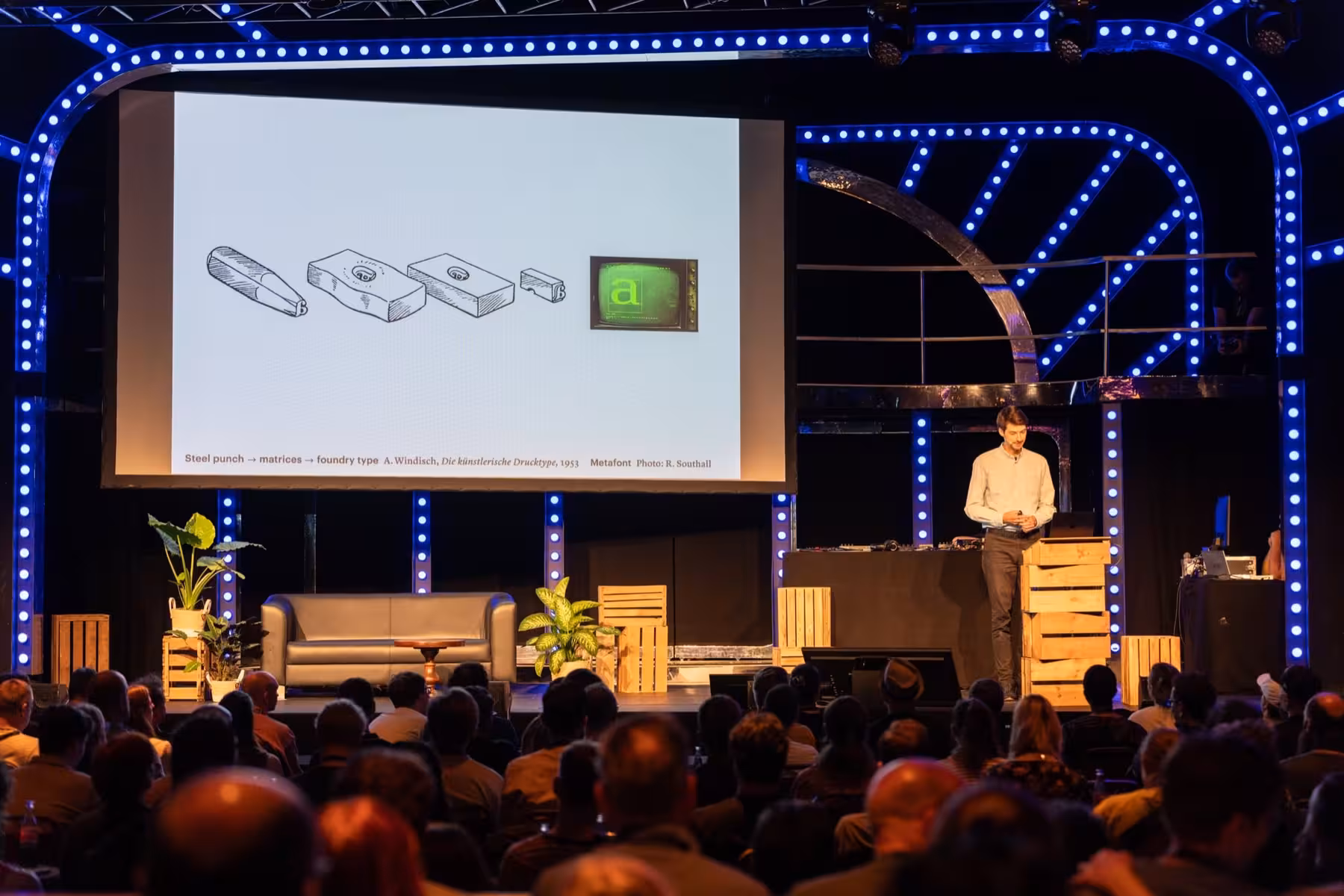 Photo of Ferdinand Ulrich taken at beyond tellerrand in Düsseldorf 2023 by Udo Fritsch