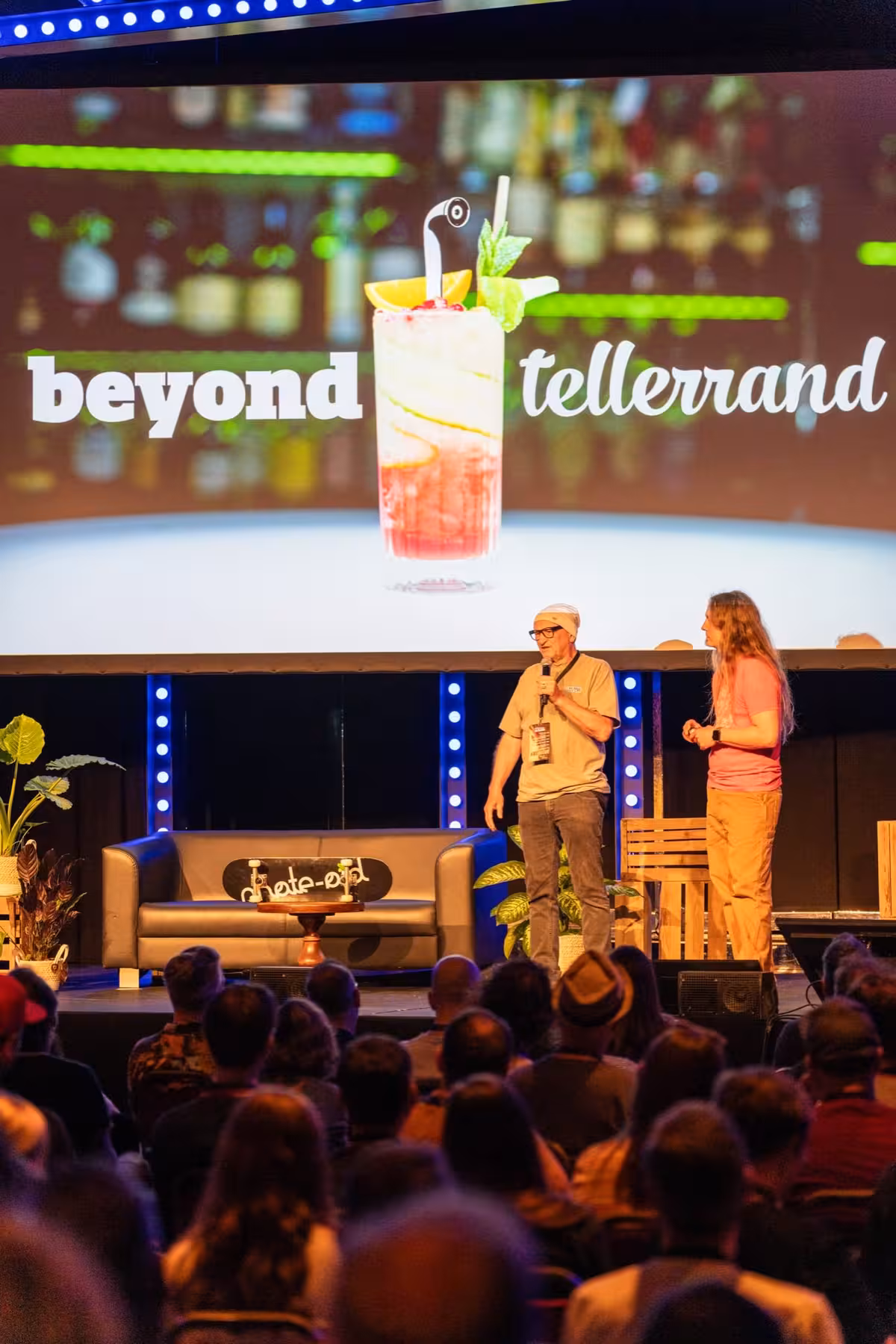 Photo of Titus Dittmann taken at beyond tellerrand in Düsseldorf 2023 by Udo Fritsch