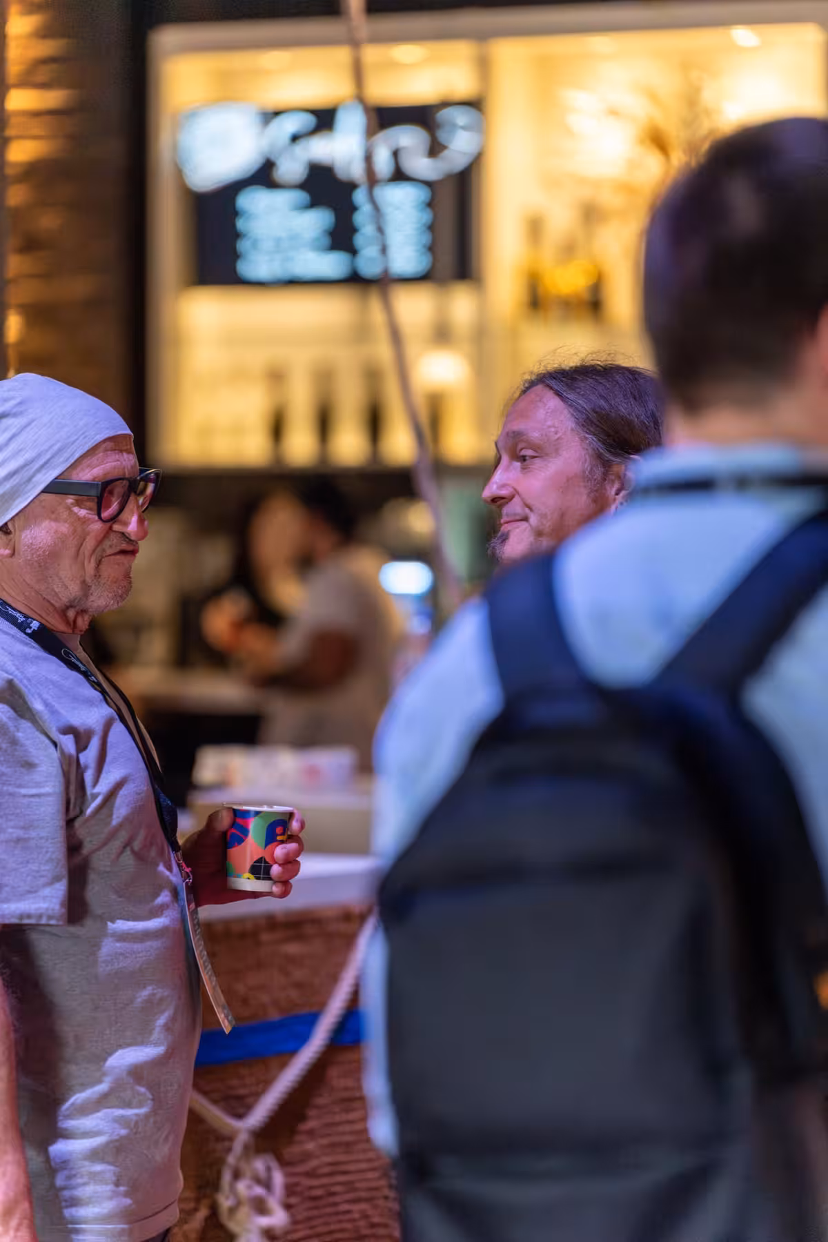 Photo of Titus Dittmann taken at beyond tellerrand in Düsseldorf 2023 by Udo Fritsch