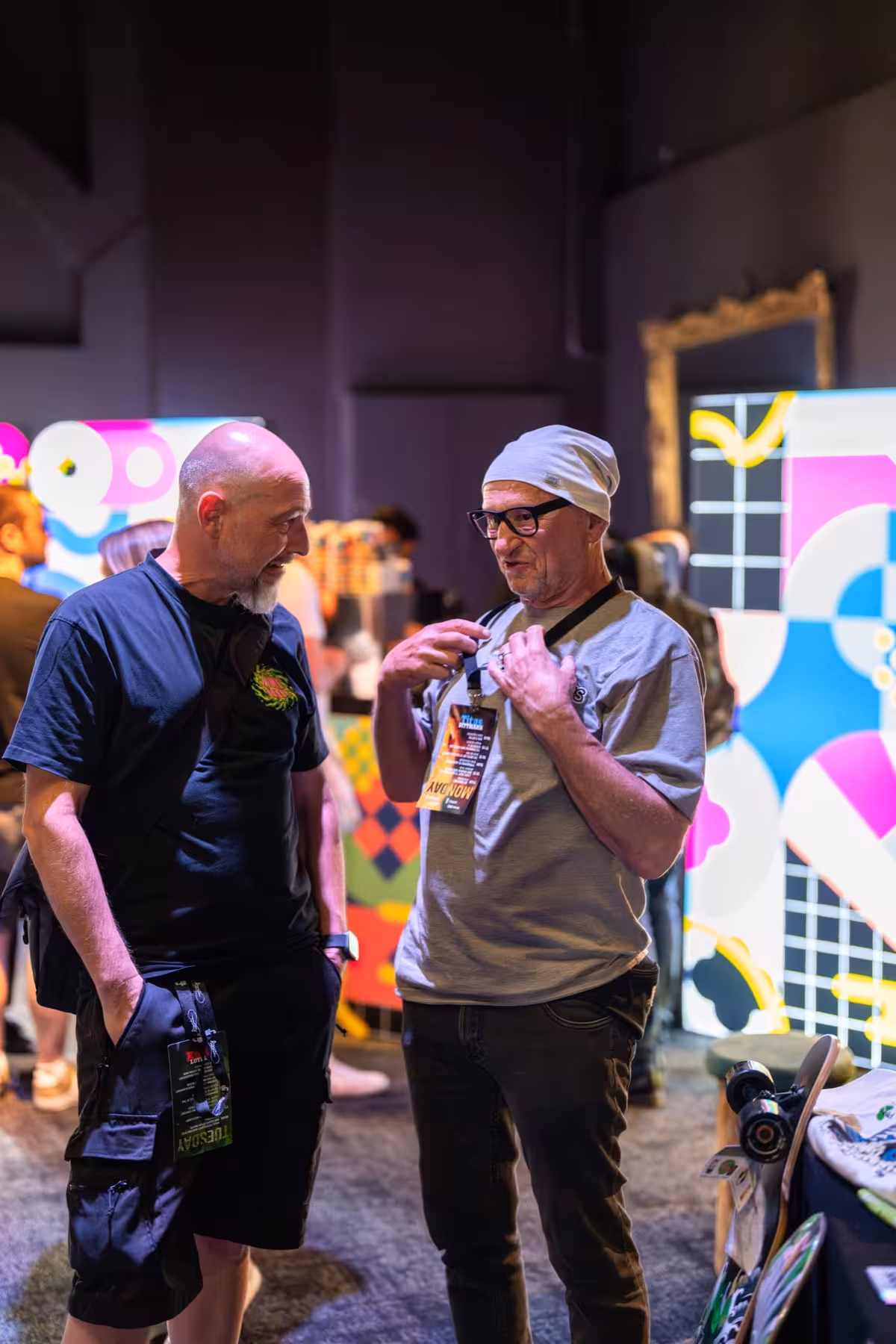 Photo of Titus Dittmann taken at beyond tellerrand in Düsseldorf 2023 by Udo Fritsch