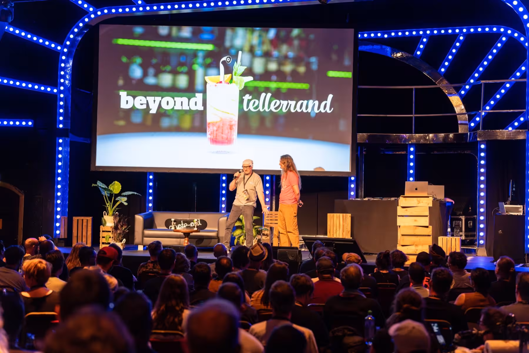 Photo of Titus Dittmann taken at beyond tellerrand in Düsseldorf 2023 by Udo Fritsch