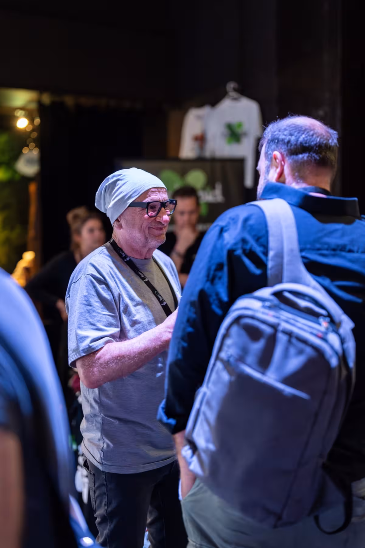 Photo of Titus Dittmann taken at beyond tellerrand in Düsseldorf 2023 by Udo Fritsch