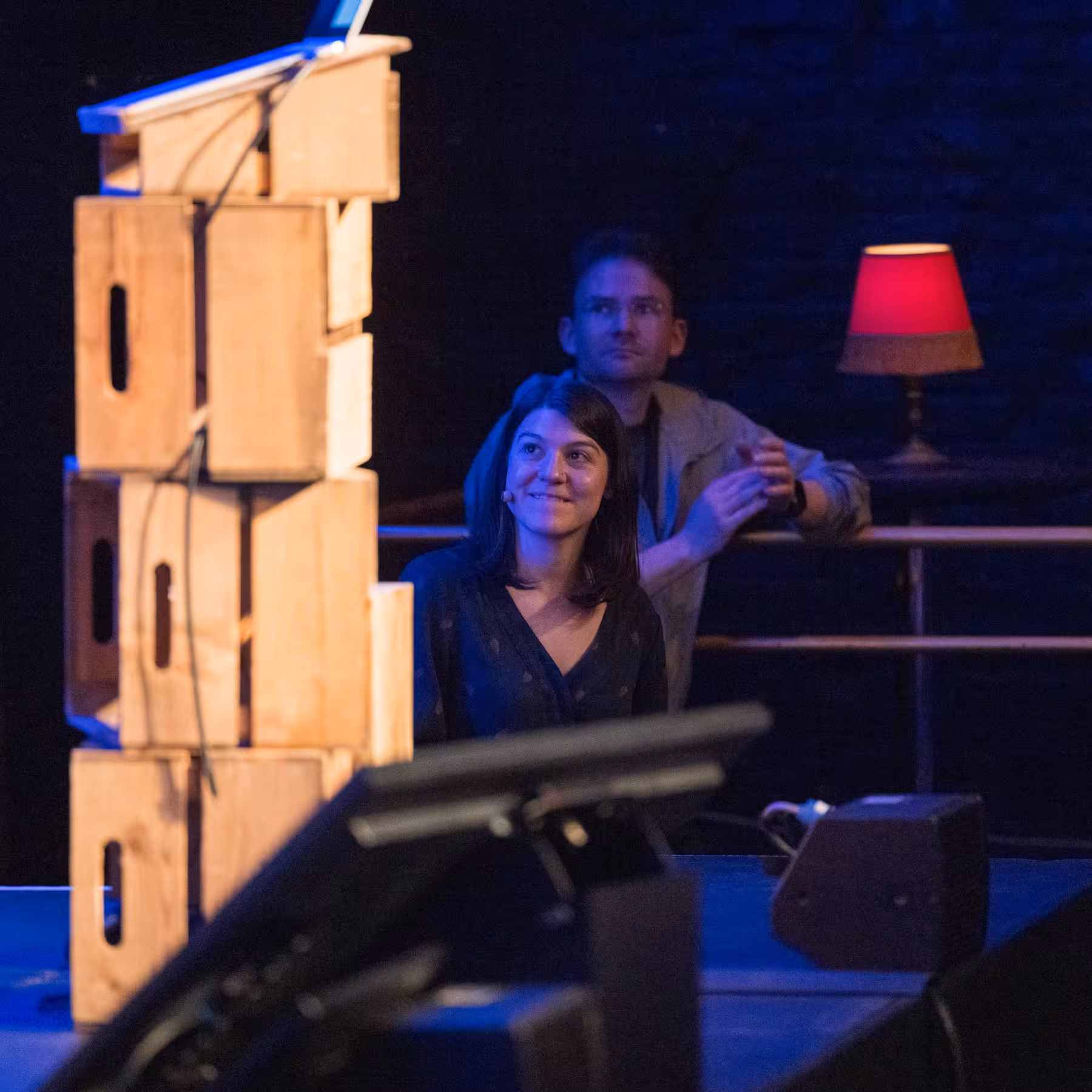 Photo of Maggie Appleton taken at beyond tellerrand in Düsseldorf 2023 by Martin Kraft