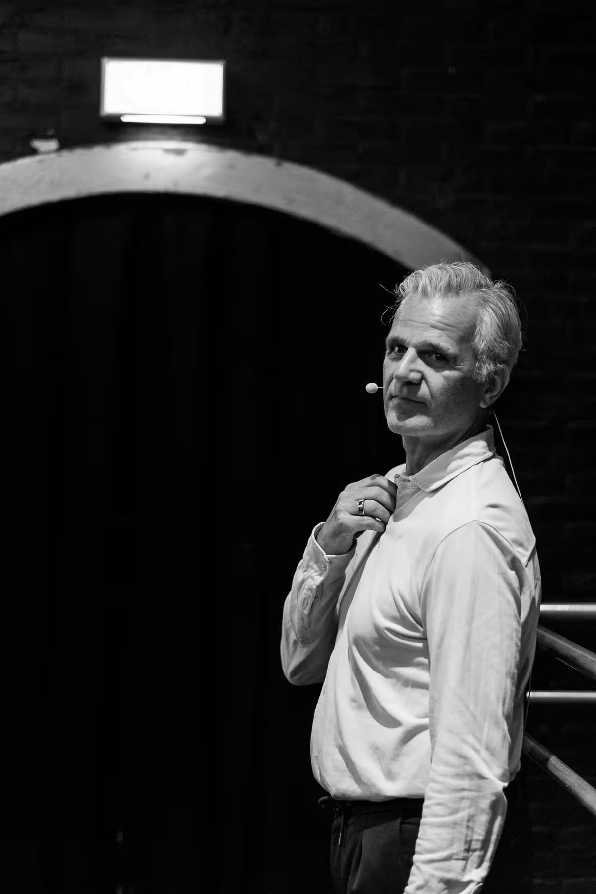 Photo of Michael Trautmann taken at beyond tellerrand in Düsseldorf 2023 by Florian Ziegler