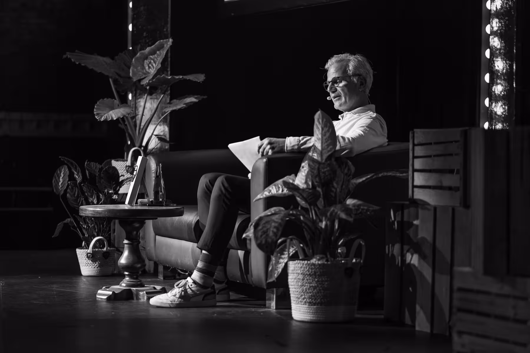 Photo of Michael Trautmann taken at beyond tellerrand in Düsseldorf 2023 by Florian Ziegler