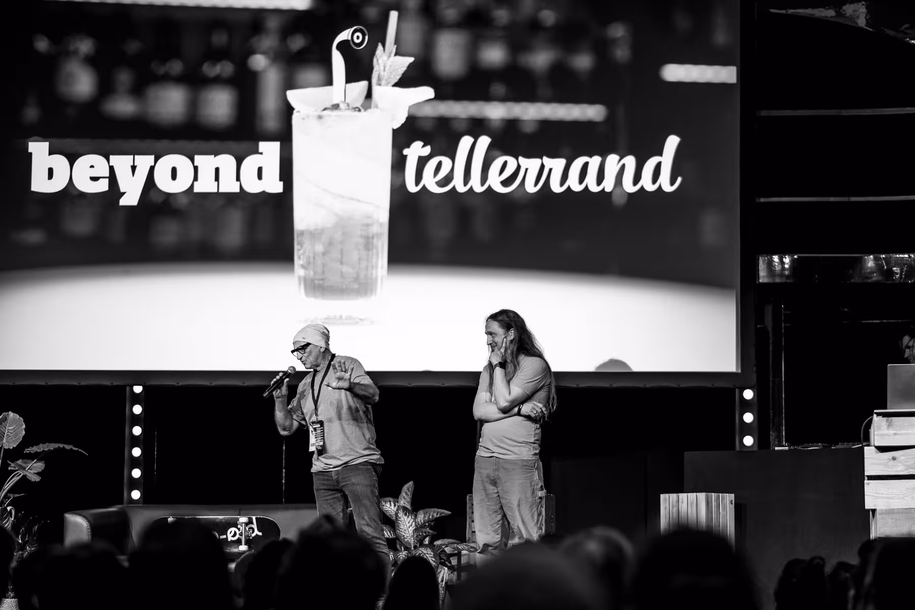 Photo of Titus Dittmann taken at beyond tellerrand in Düsseldorf 2023 by Florian Ziegler