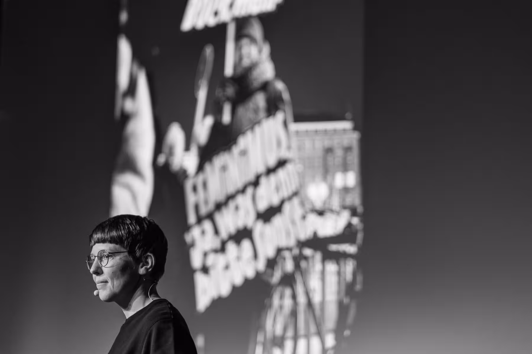 Photo of Chris Campe taken at beyond tellerrand in Düsseldorf 2023 by Florian Ziegler