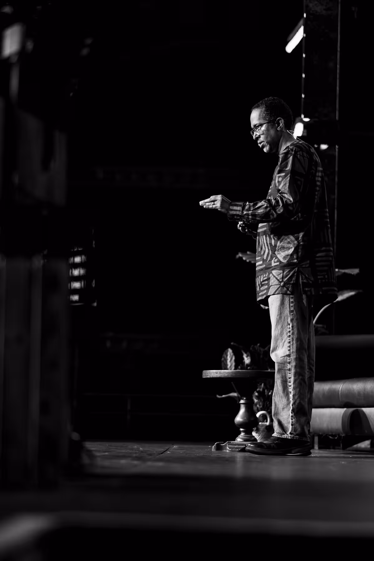 Photo of David Thomas taken at beyond tellerrand in Düsseldorf 2023 by Florian Ziegler