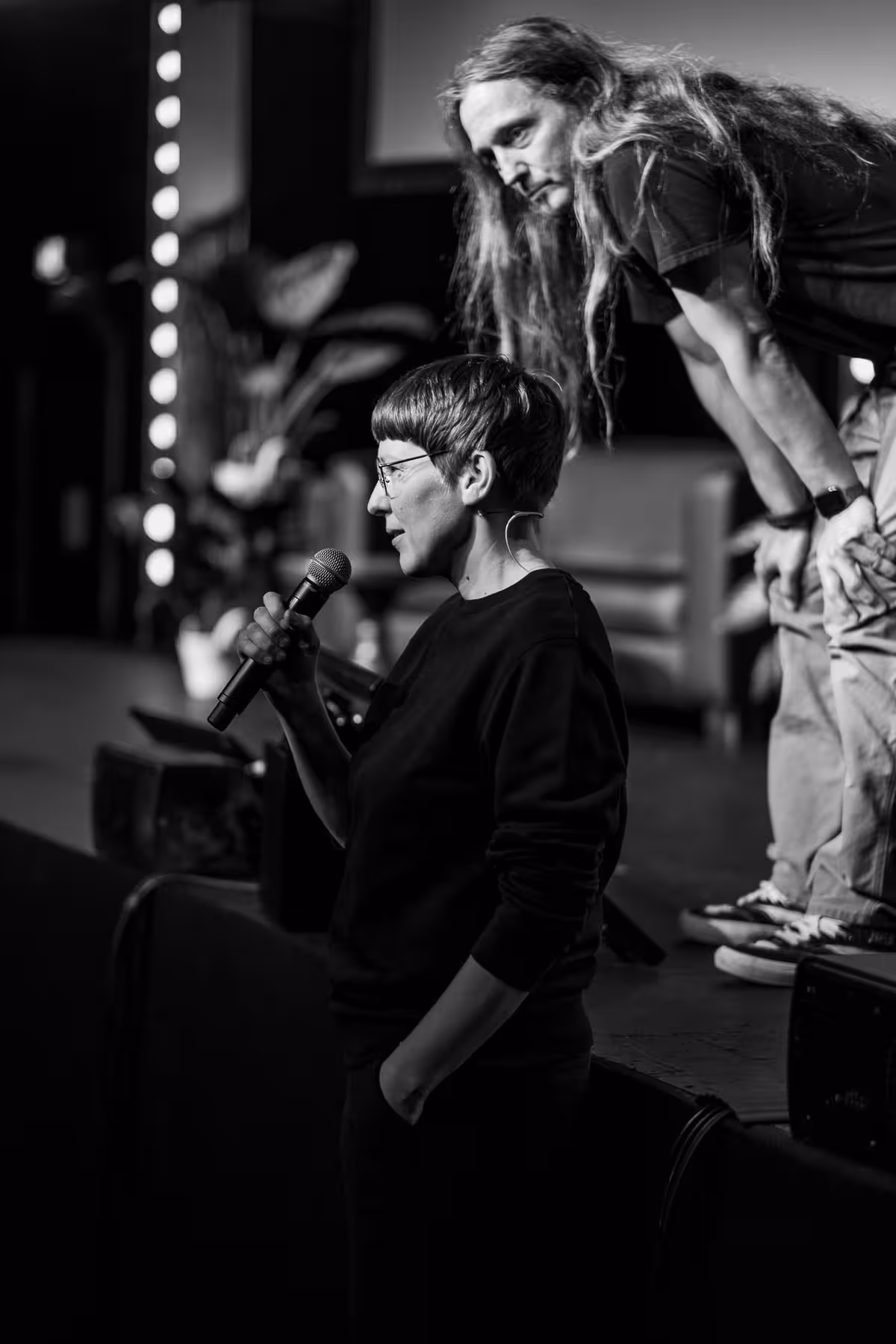 Photo of Chris Campe taken at beyond tellerrand in Düsseldorf 2023 by Florian Ziegler