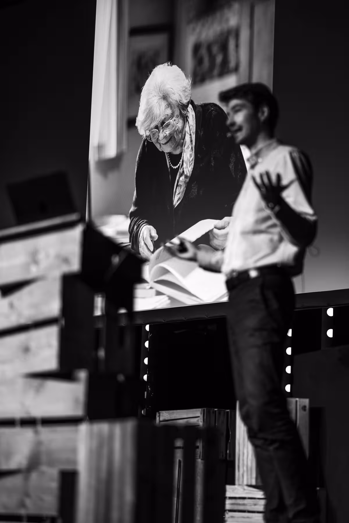 Photo of Ferdinand Ulrich taken at beyond tellerrand in Düsseldorf 2023 by Florian Ziegler