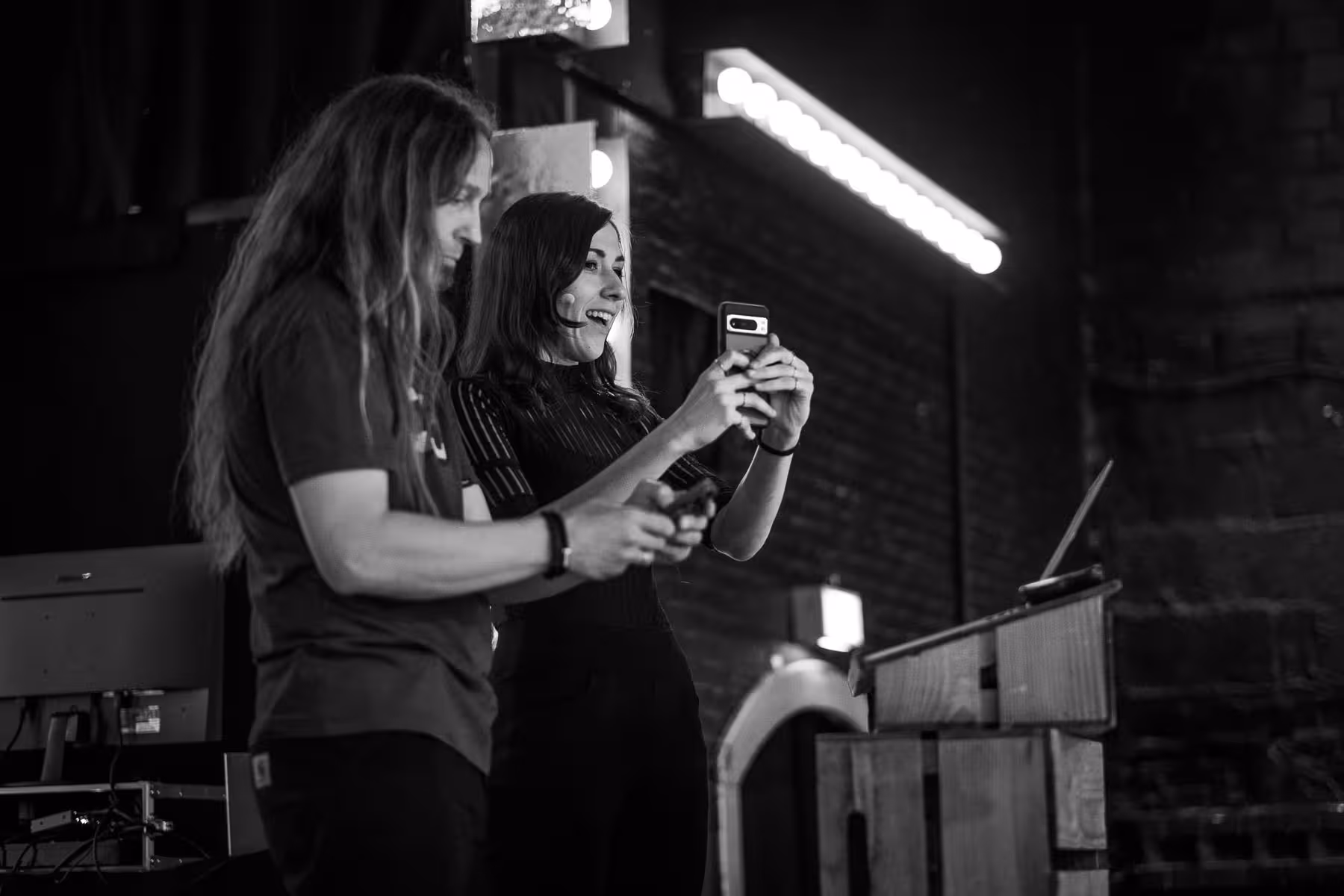 Photo of Natalya Shelburne taken at beyond tellerrand in Düsseldorf 2023 by Florian Ziegler