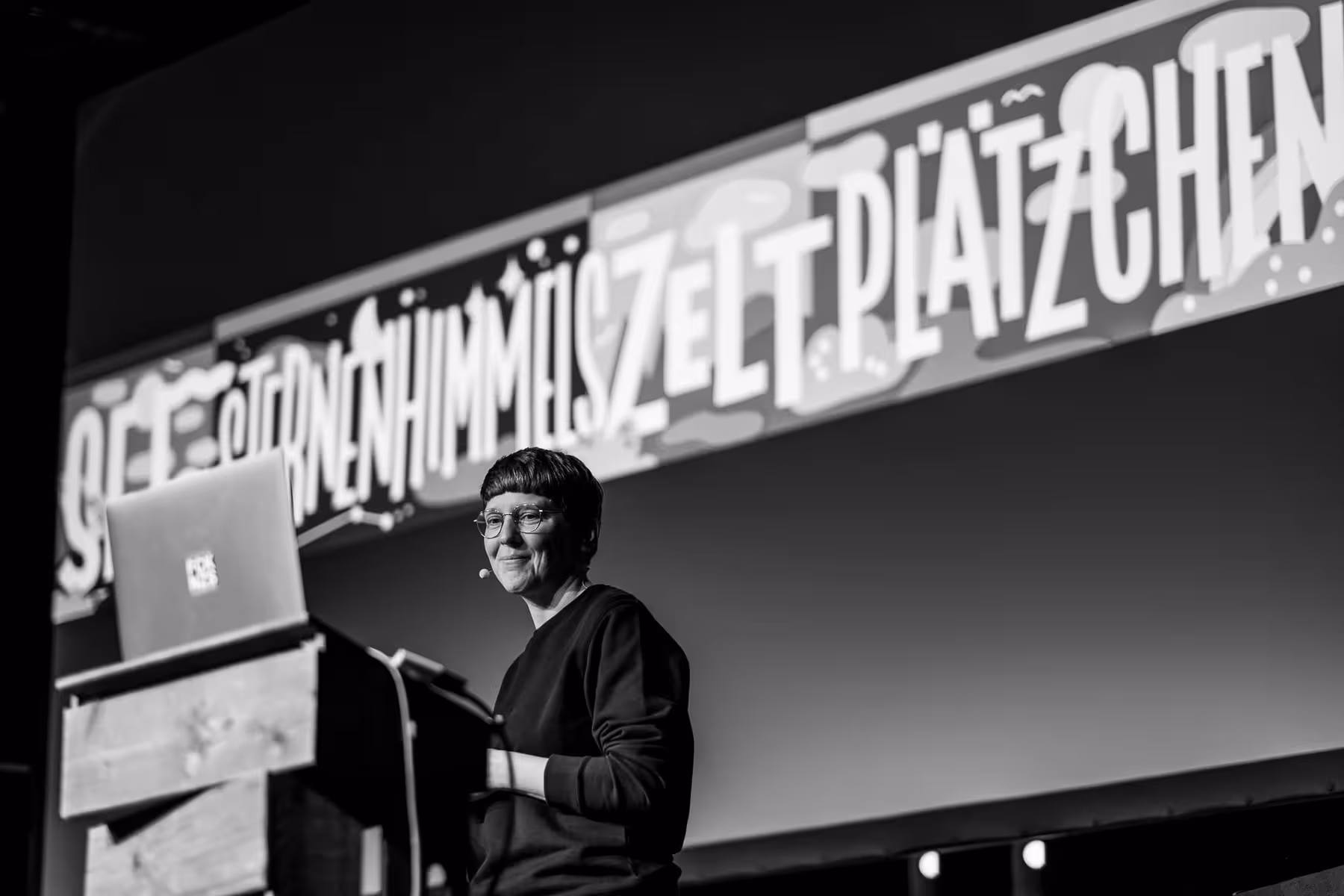 Photo of Chris Campe taken at beyond tellerrand in Düsseldorf 2023 by Florian Ziegler