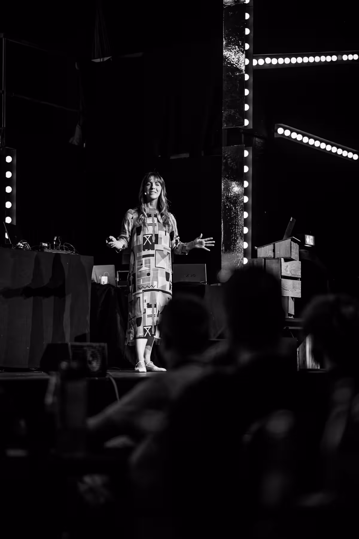 Photo of Sophie Tahran taken at beyond tellerrand in Düsseldorf 2023 by Florian Ziegler