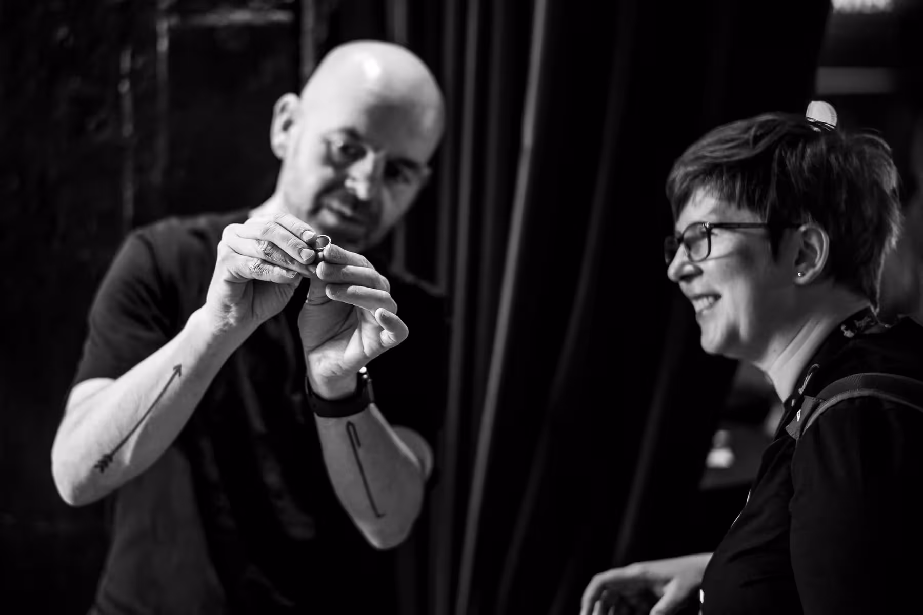 Photo of Rob Draper taken at beyond tellerrand in Düsseldorf 2023 by Florian Ziegler