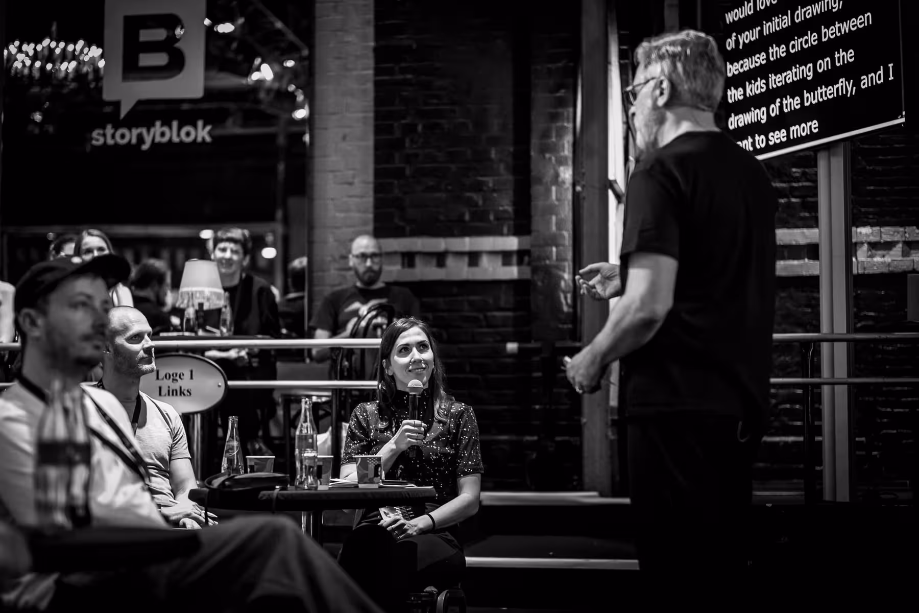 Photo of David de Léon taken at beyond tellerrand in Düsseldorf 2023 by Florian Ziegler