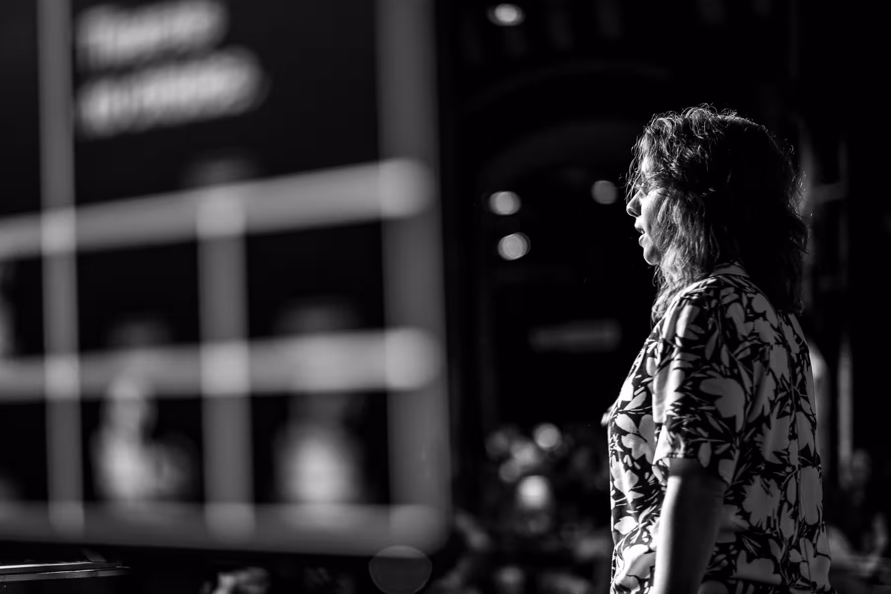 Photo of Laura Kalbag taken at beyond tellerrand in Düsseldorf 2023 by Florian Ziegler