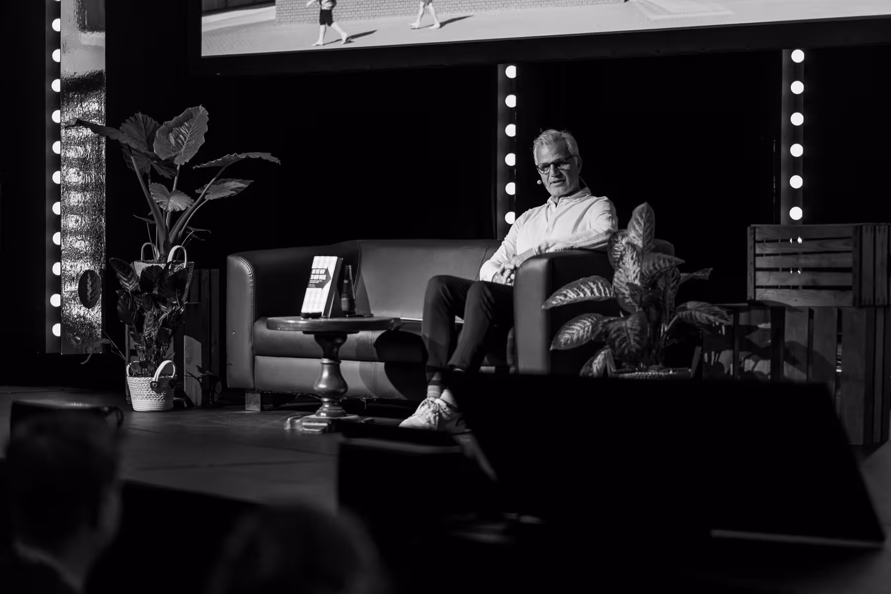 Photo of Michael Trautmann taken at beyond tellerrand in Düsseldorf 2023 by Florian Ziegler