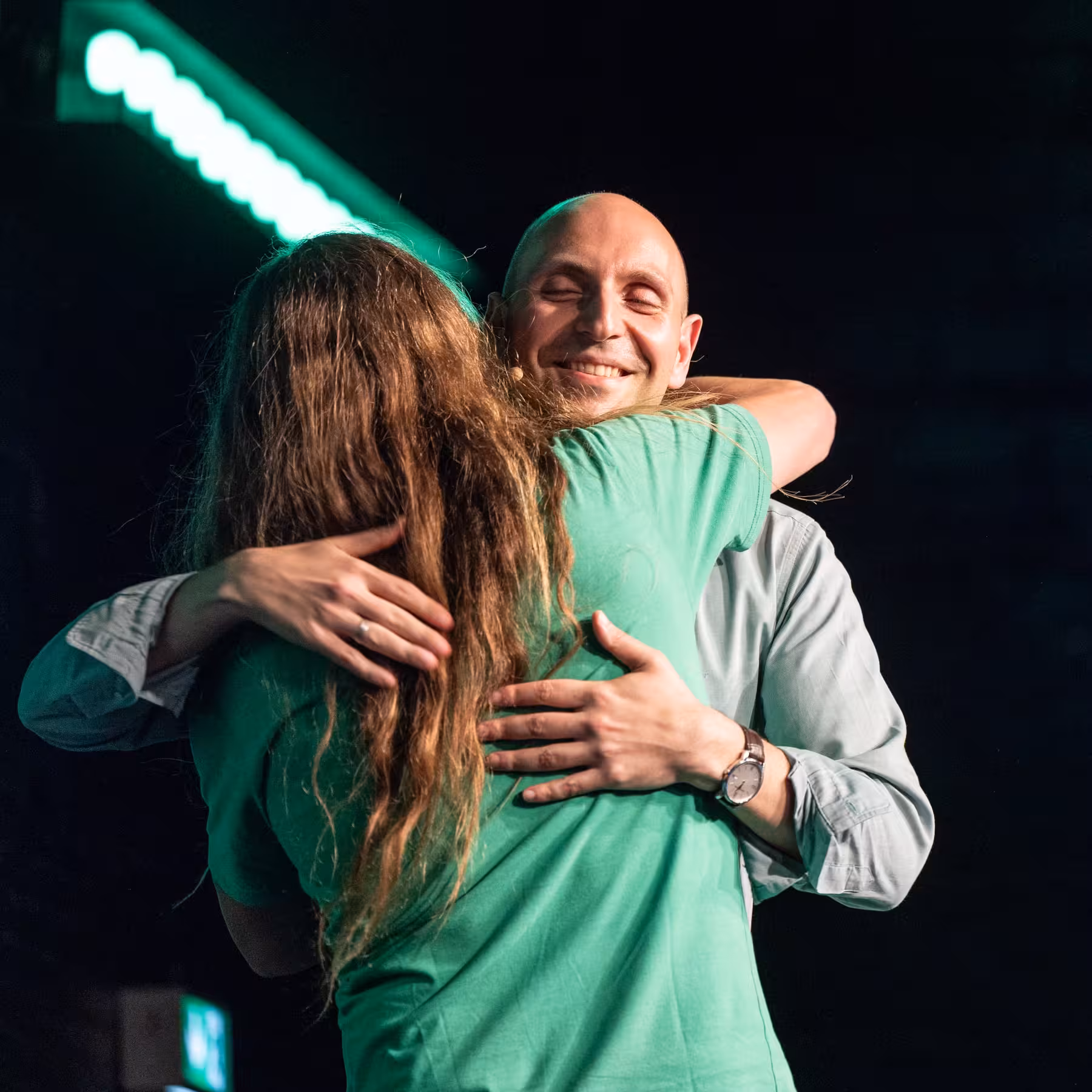 Photo of Vitaly Friedman taken at beyond tellerrand in Düsseldorf 2025 by Martin Kraft