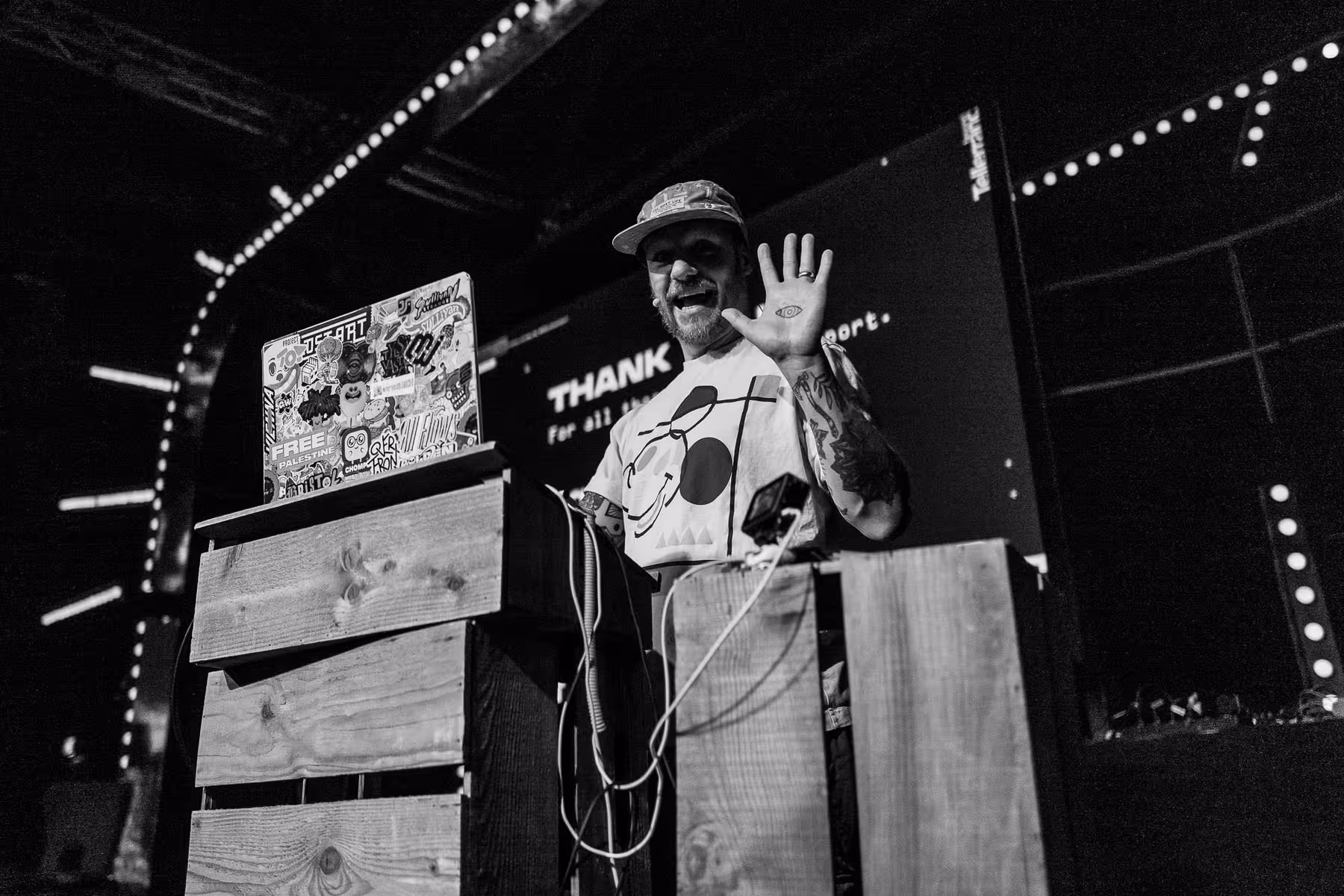 Photo of Gavin Strange taken at beyond tellerrand in Düsseldorf 2025 by Florian Ziegler