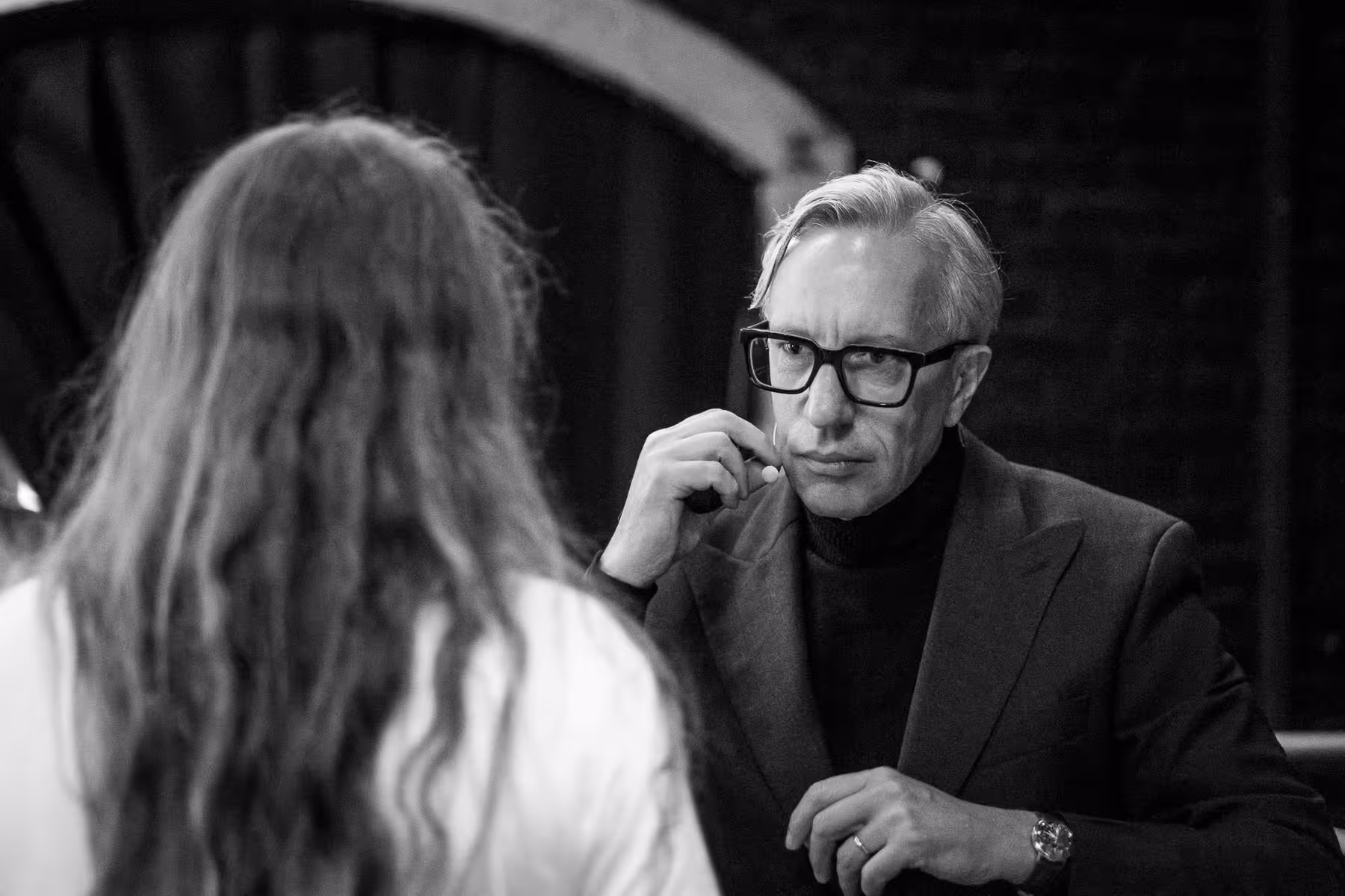 Photo of Brendan Dawes taken at beyond tellerrand in Düsseldorf 2025 by Florian Ziegler