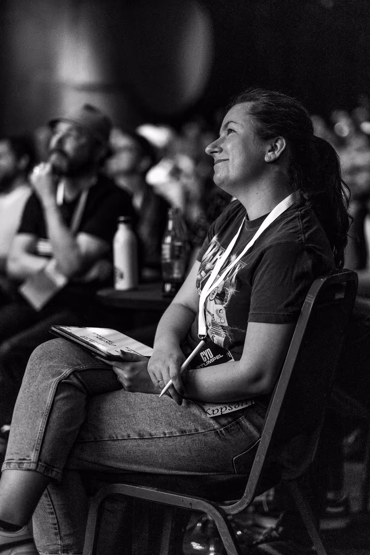 Photo of Cyd Stumpel taken at beyond tellerrand in Düsseldorf 2025 by Florian Ziegler