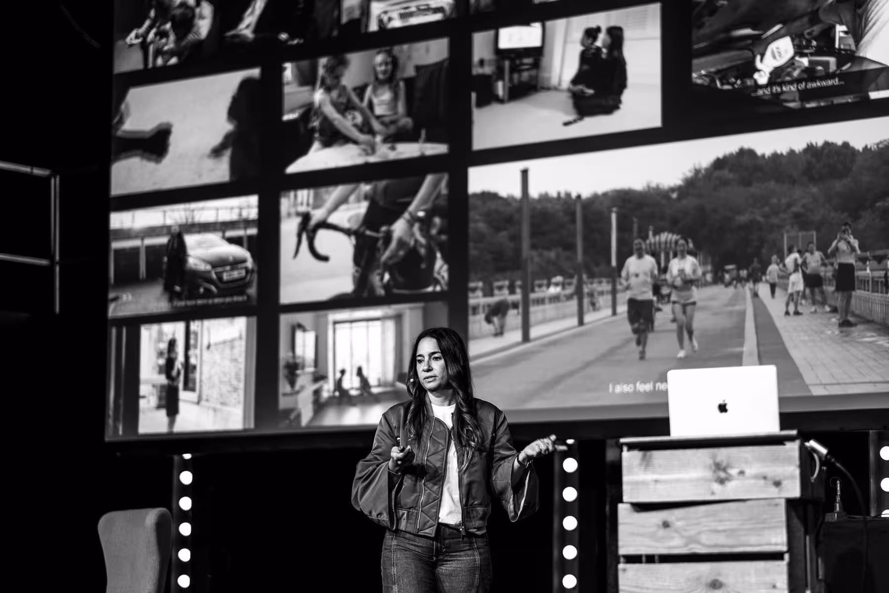 Photo of Paula Zuccotti taken at beyond tellerrand in Düsseldorf 2025 by Florian Ziegler
