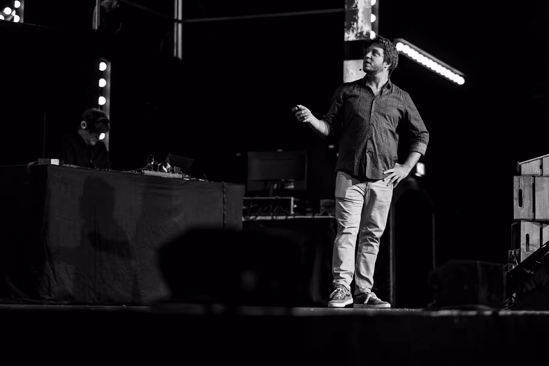 Photo of Gustavo Ferrari taken at beyond tellerrand in Düsseldorf 2025 by Florian Ziegler