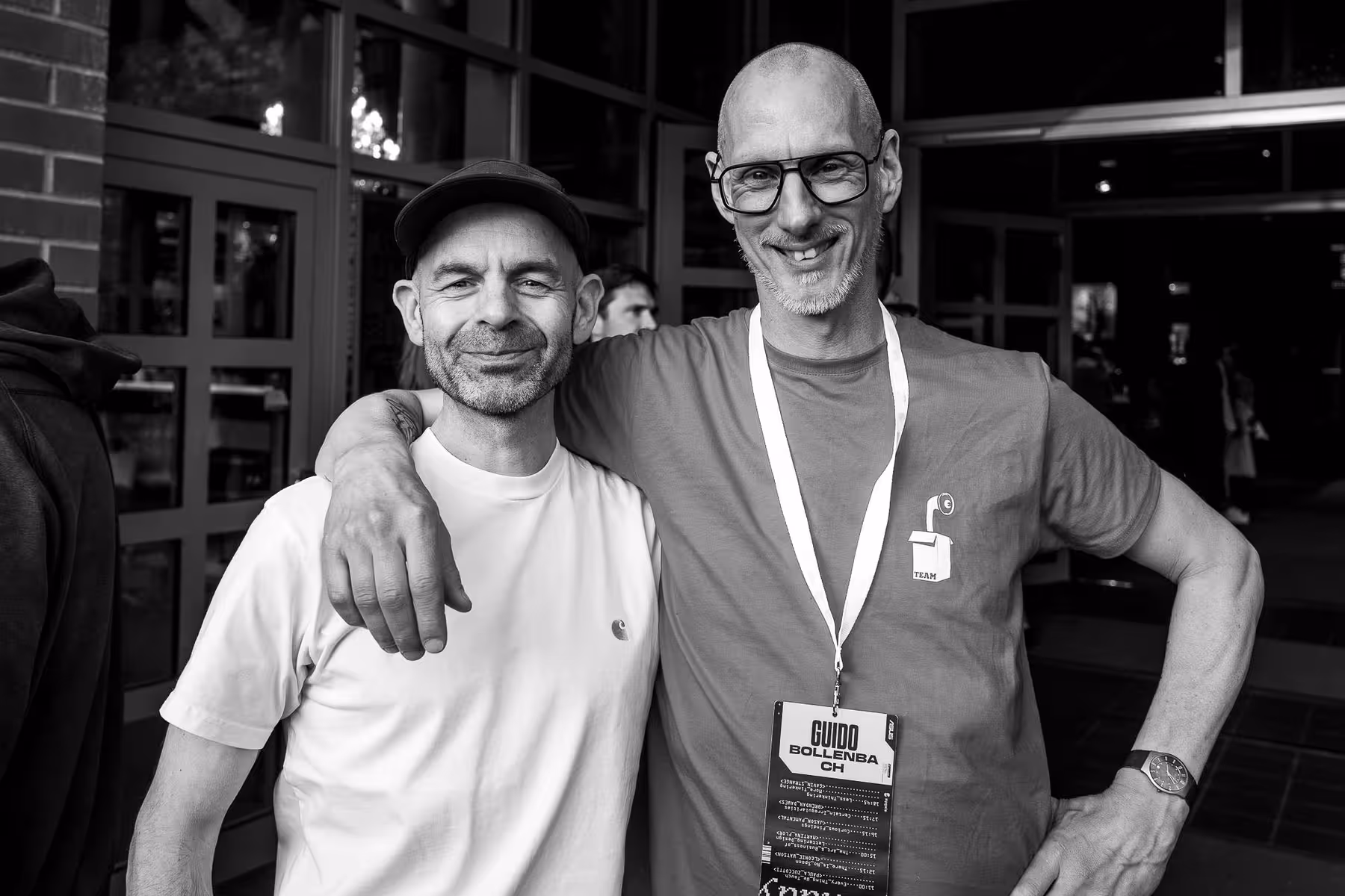 Photo of Rob Draper taken at beyond tellerrand in Düsseldorf 2025 by Florian Ziegler